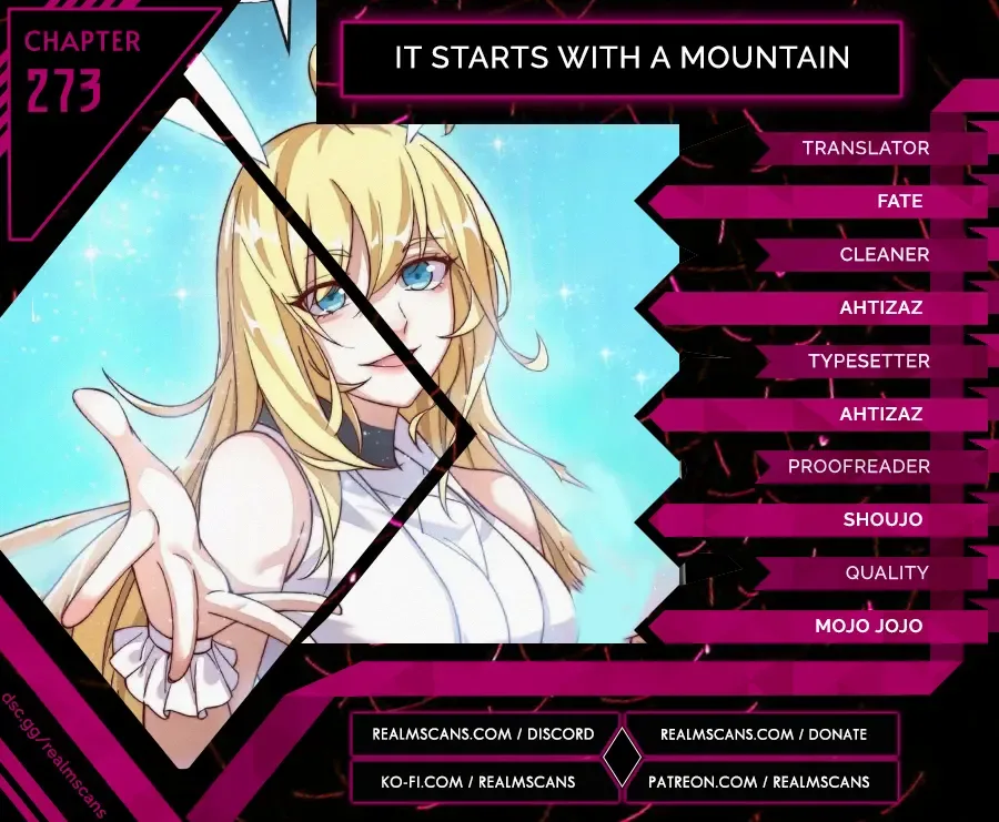 It Starts With A Mountain Chapter 273 page 1