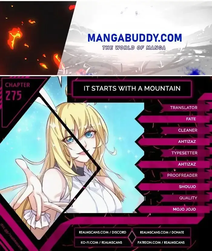 It Starts With A Mountain Chapter 275 page 1