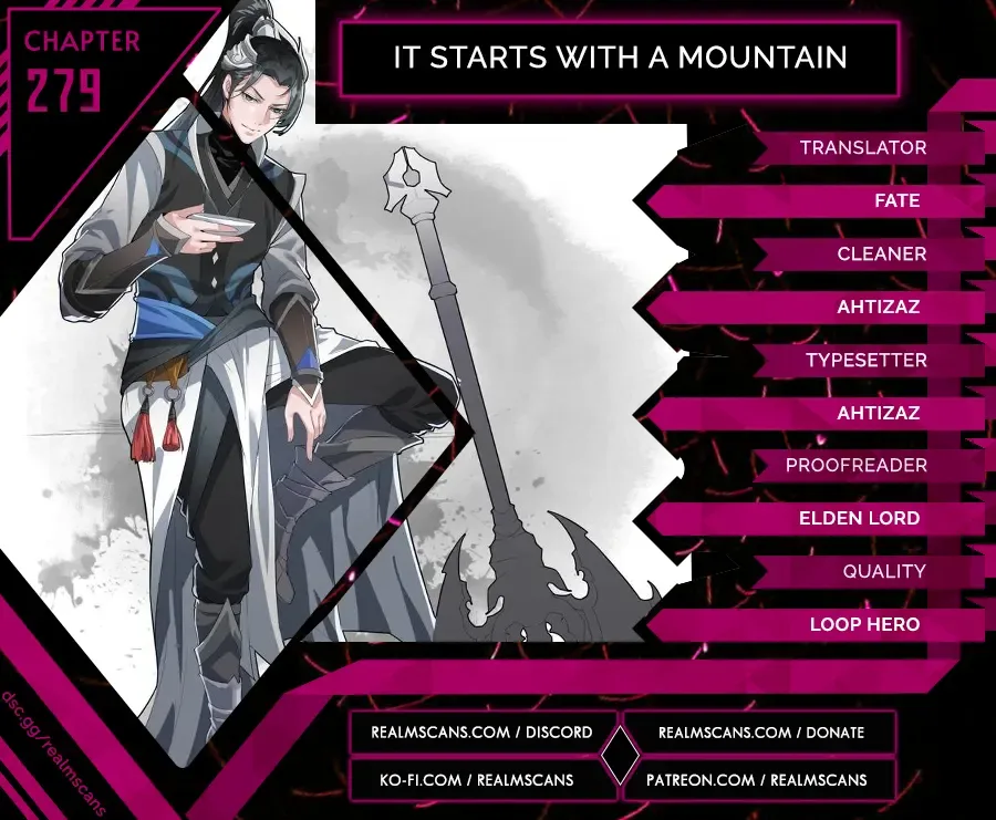 It Starts With A Mountain Chapter 279 page 1