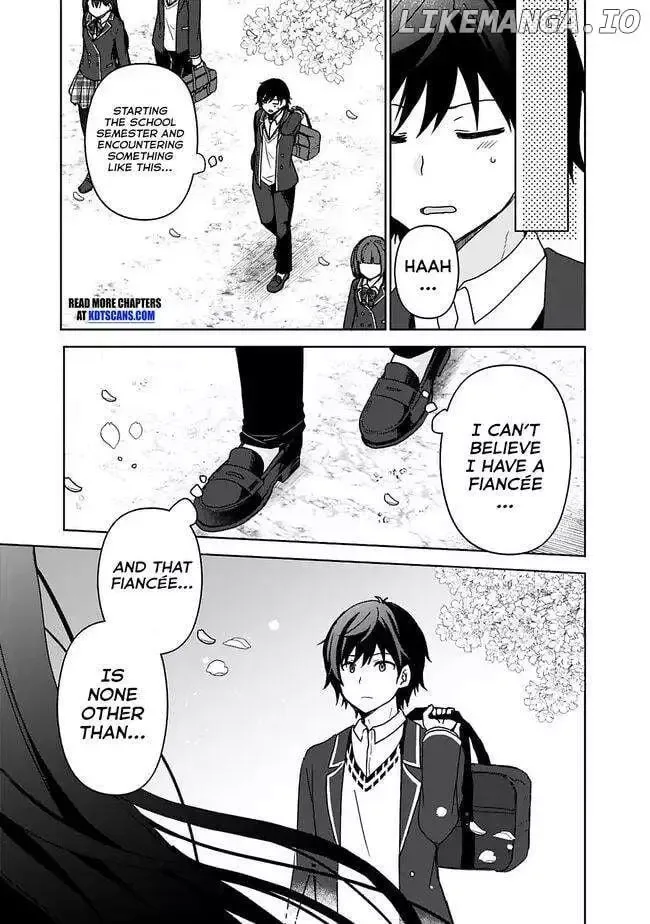 It Turns Out That I Have a Fiancee, but She Is the Famous “Villainess” of the School. What Should I Do? Chapter 1.1 page 9