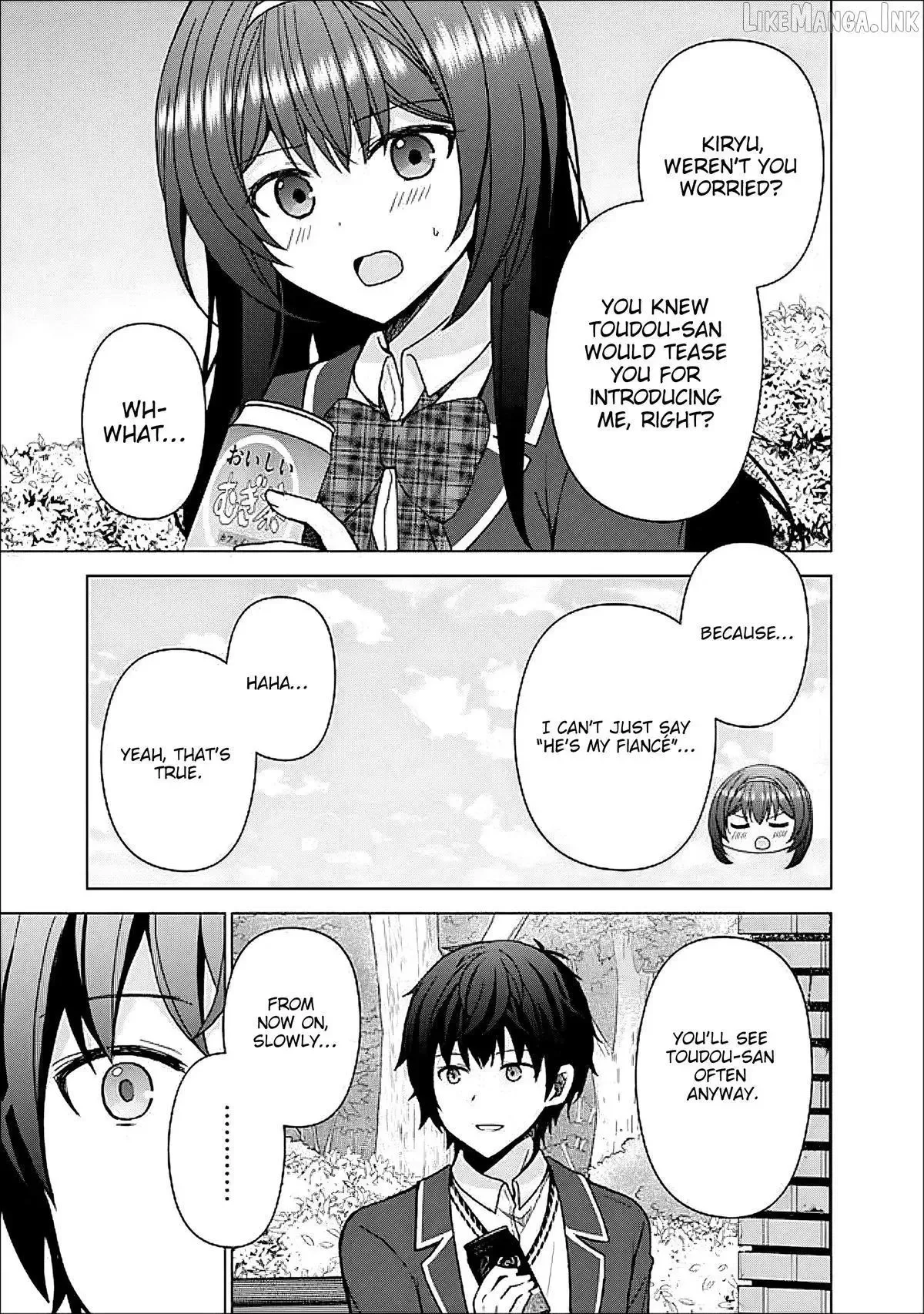 It Turns Out That I Have a Fiancee, but She Is the Famous “Villainess” of the School. What Should I Do? Chapter 13.2 page 11