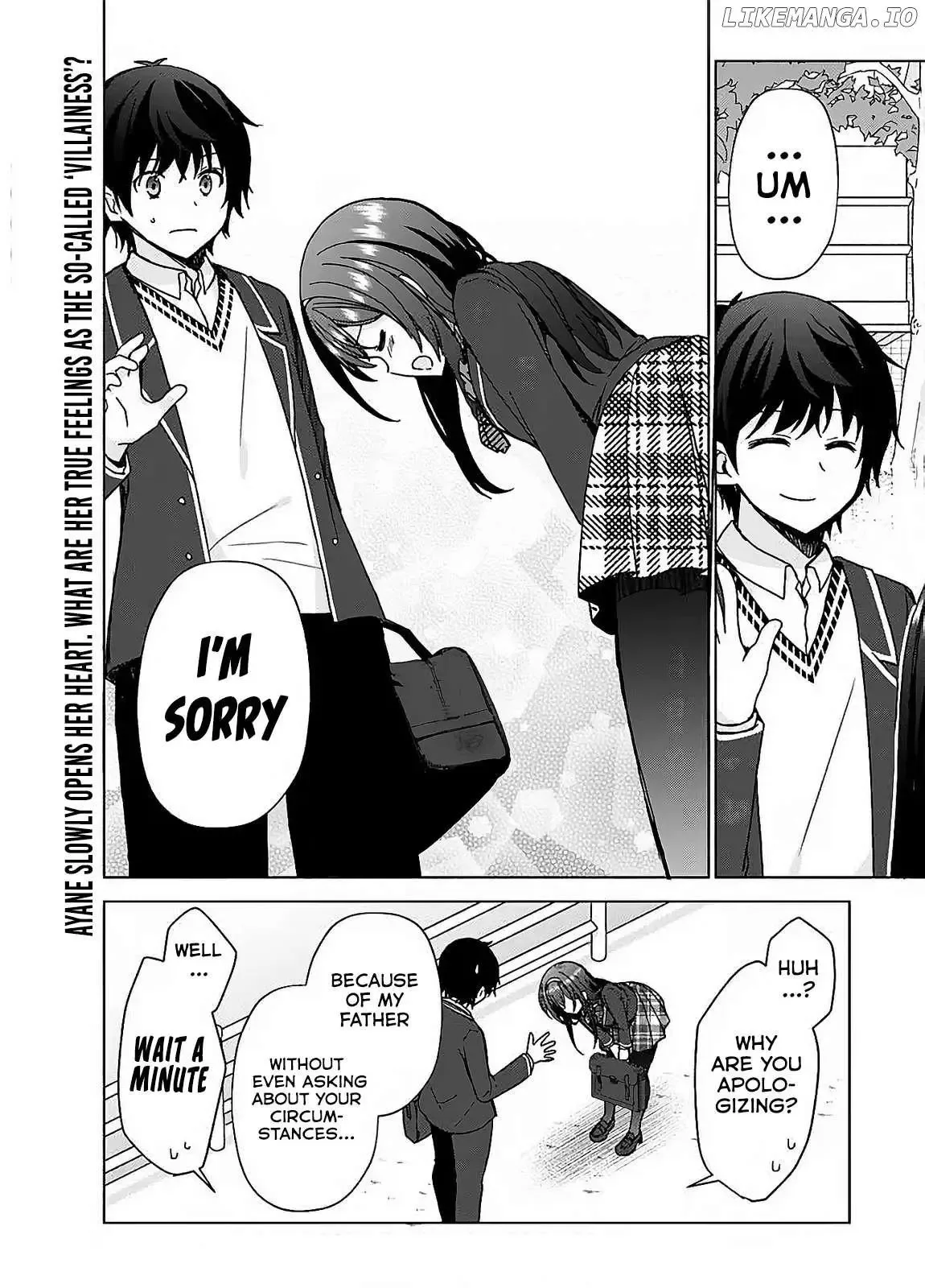 It Turns Out That I Have a Fiancee, but She Is the Famous “Villainess” of the School. What Should I Do? Chapter 2 page 15