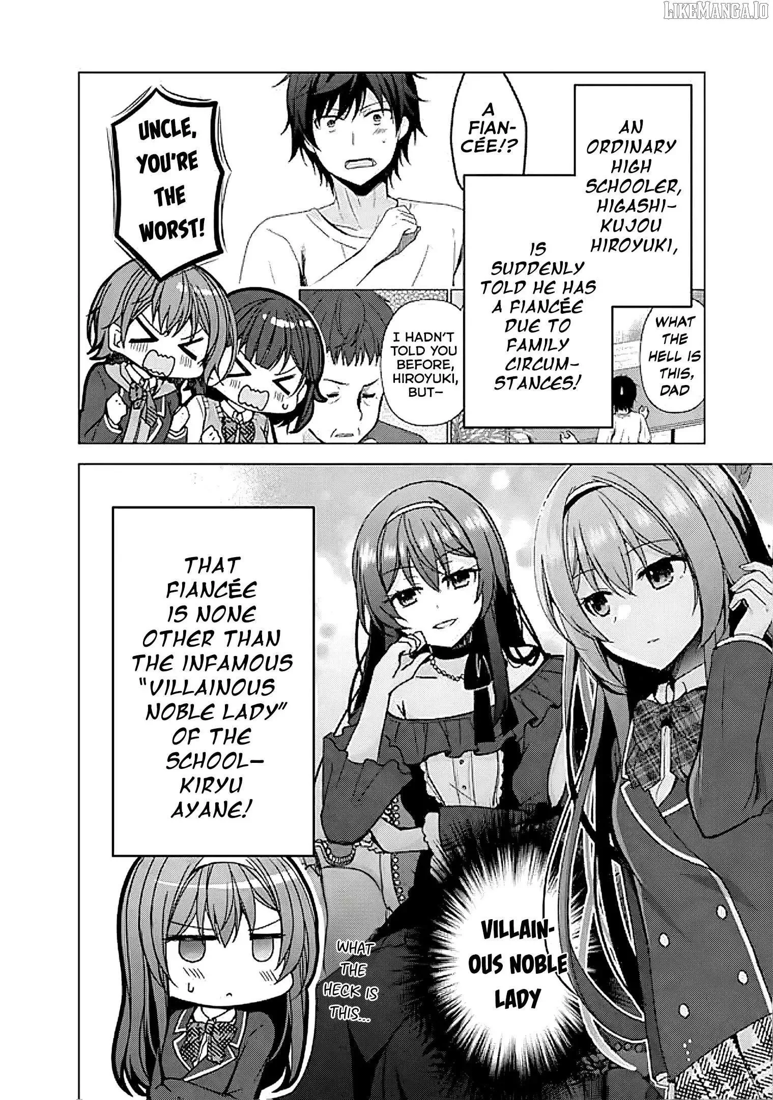 It Turns Out That I Have a Fiancee, but She Is the Famous “Villainess” of the School. What Should I Do? Chapter 6.2 page 18