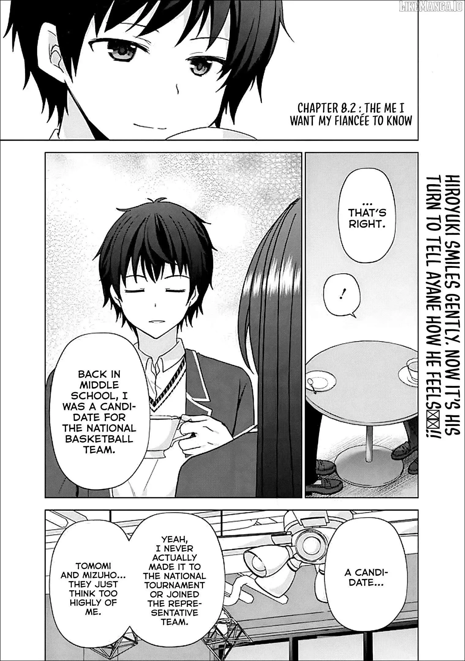It Turns Out That I Have a Fiancee, but She Is the Famous “Villainess” of the School. What Should I Do? Chapter 8.2 page 2