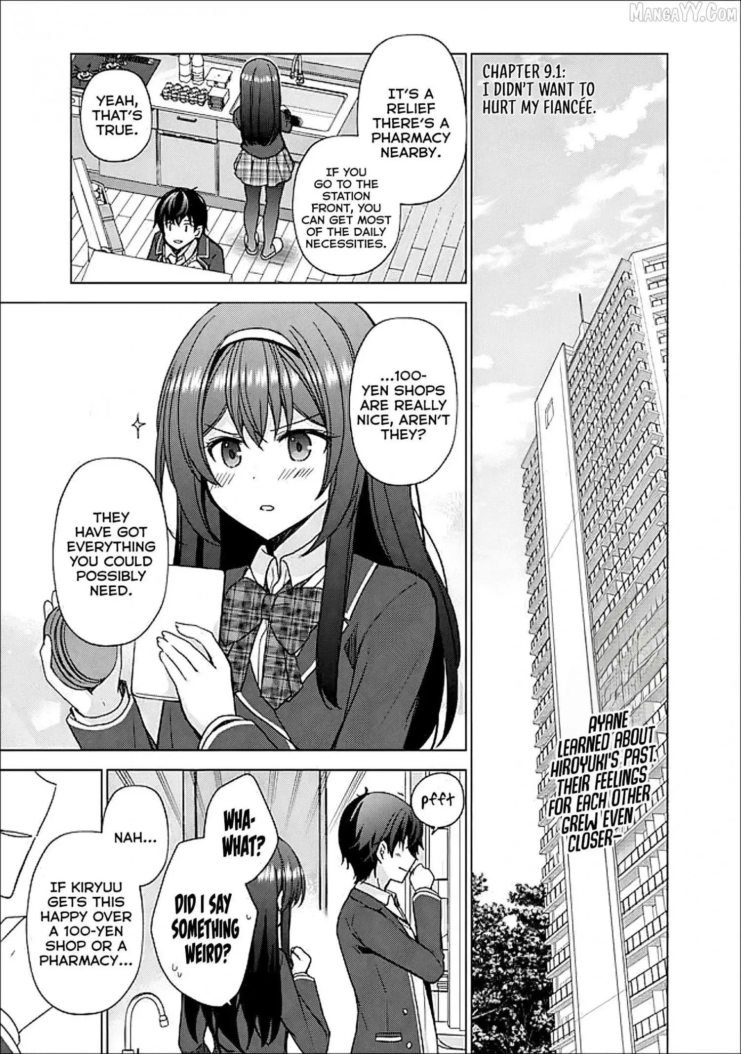 It Turns Out That I Have a Fiancee, but She Is the Famous “Villainess” of the School. What Should I Do? Chapter 9.1 page 2