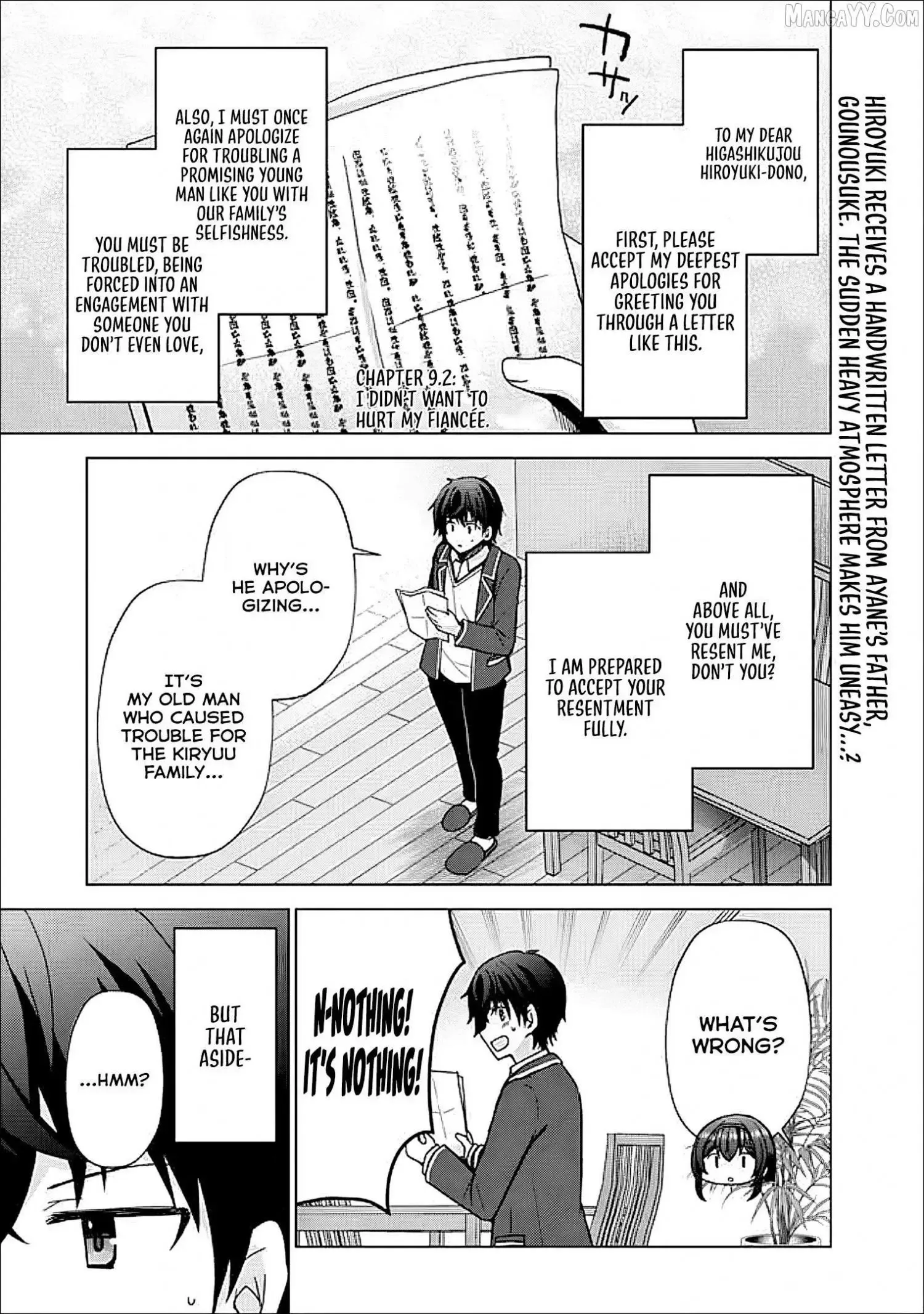 It Turns Out That I Have a Fiancee, but She Is the Famous “Villainess” of the School. What Should I Do? Chapter 9.2 page 2