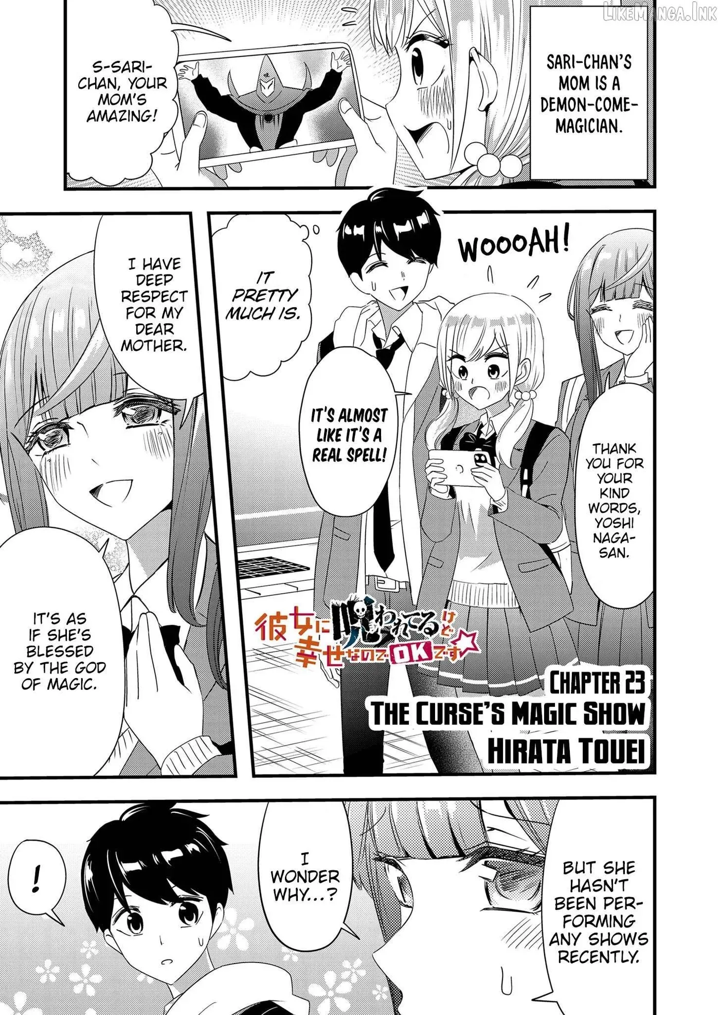 I’ve Been Cursed by Her, but Since She’s Happy It’s OK! Chapter 23 page 2
