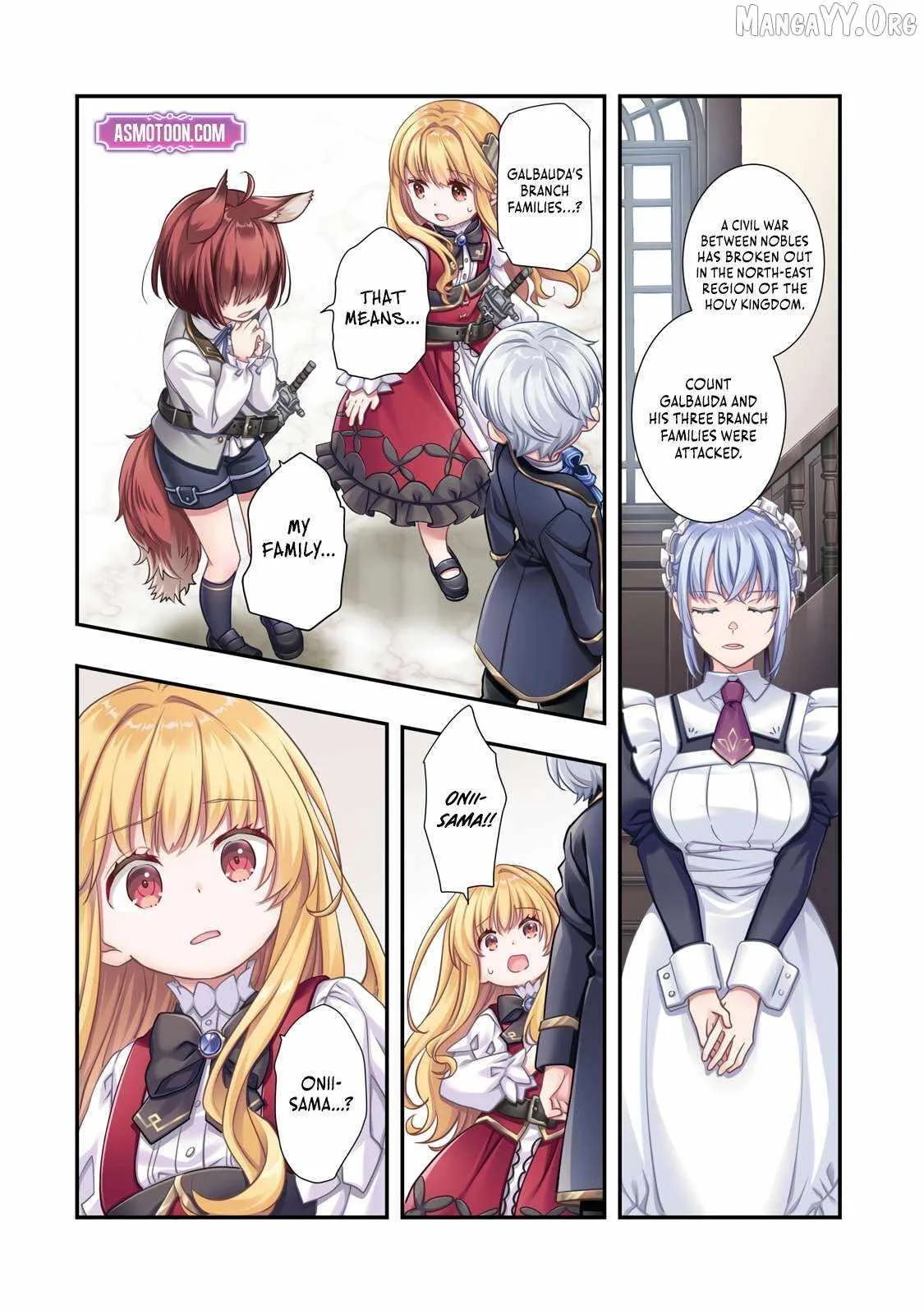 I’ve Reincarnated Into the Older Brother of a Villainess That Was Fated to Die, so I Decided to Nurture Her to Change the Future ~ I’m the Strongest in the World, but the Cutest in the World Is My Little Sister ~ Chapter 10.1 page 2