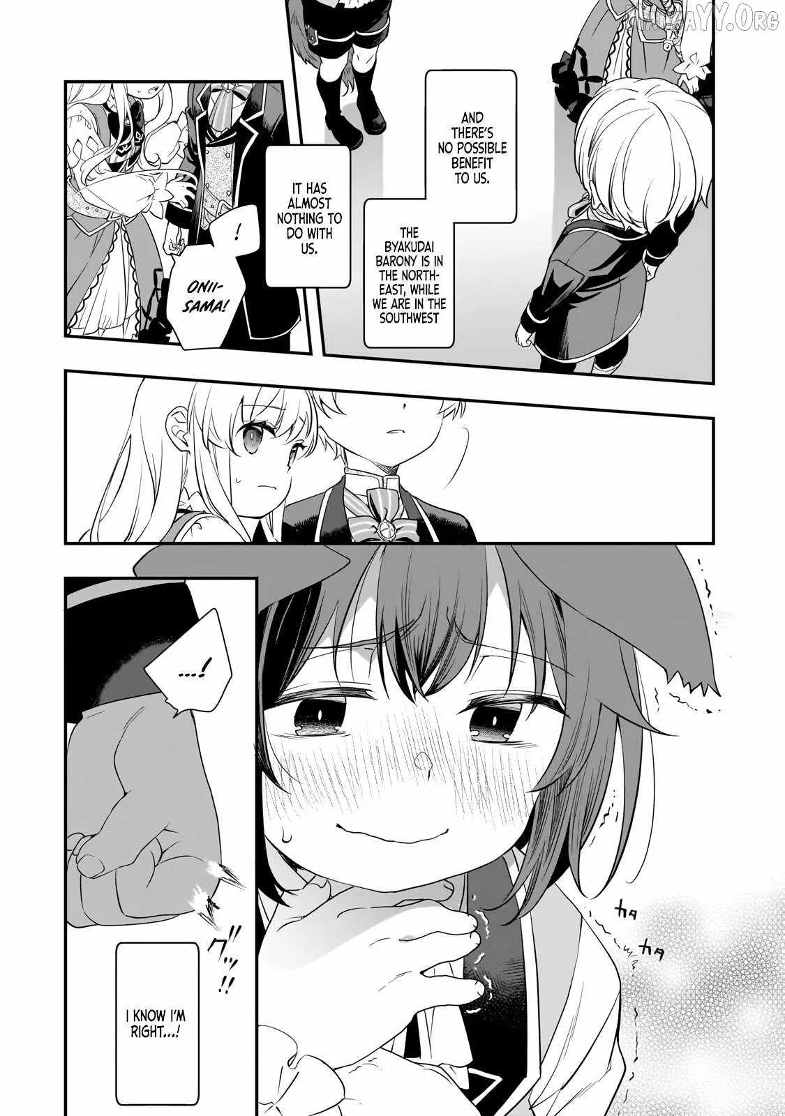 I’ve Reincarnated Into the Older Brother of a Villainess That Was Fated to Die, so I Decided to Nurture Her to Change the Future ~ I’m the Strongest in the World, but the Cutest in the World Is My Little Sister ~ Chapter 10.1 page 7