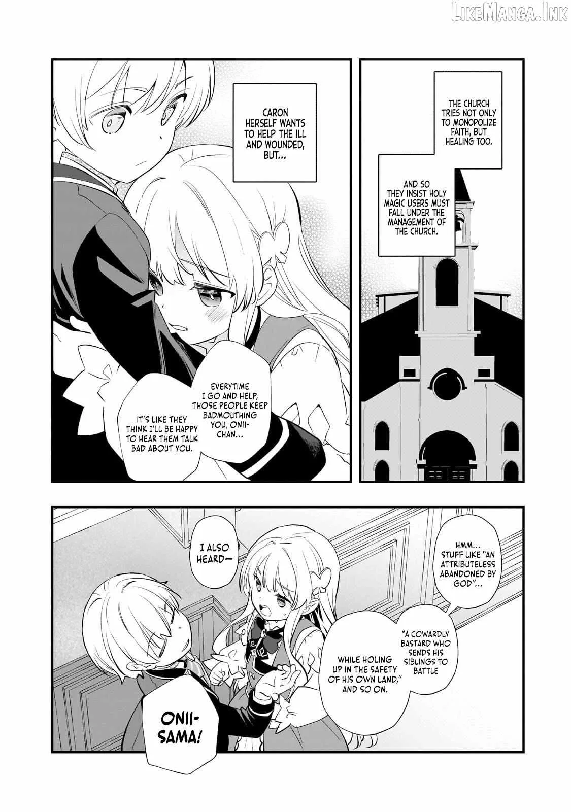 I’ve Reincarnated Into the Older Brother of a Villainess That Was Fated to Die, so I Decided to Nurture Her to Change the Future ~ I’m the Strongest in the World, but the Cutest in the World Is My Little Sister ~ Chapter 14.1 page 14