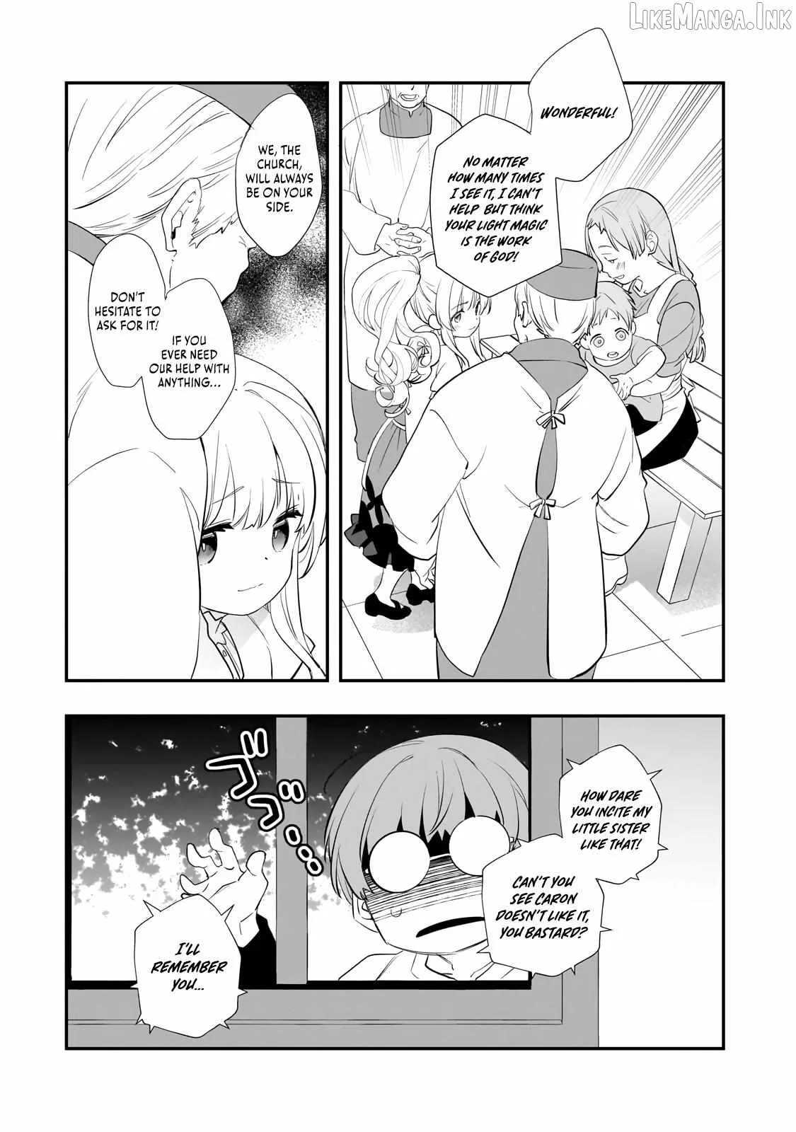 I’ve Reincarnated Into the Older Brother of a Villainess That Was Fated to Die, so I Decided to Nurture Her to Change the Future ~ I’m the Strongest in the World, but the Cutest in the World Is My Little Sister ~ Chapter 14.2 page 5