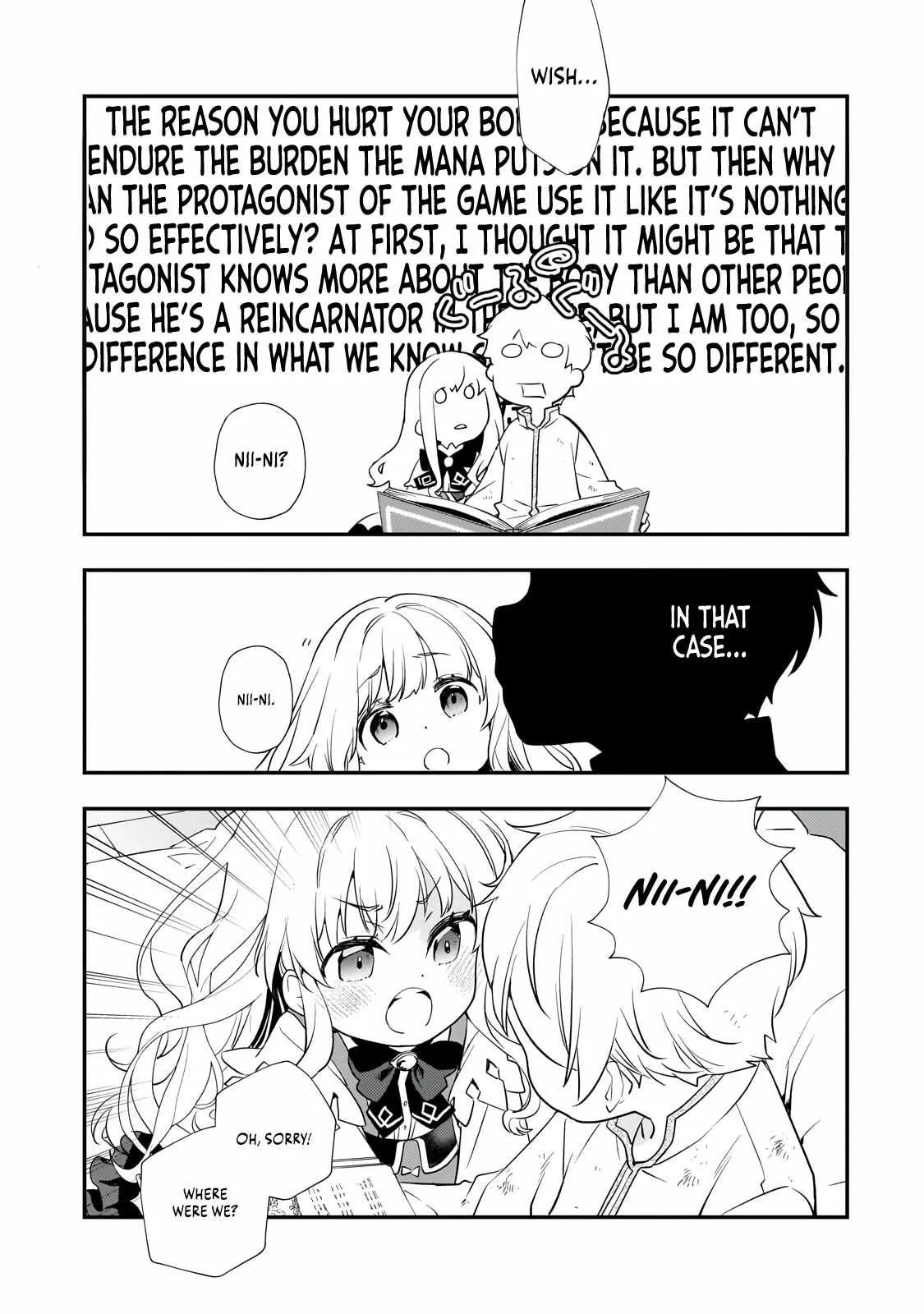 I’ve Reincarnated Into the Older Brother of a Villainess That Was Fated to Die, so I Decided to Nurture Her to Change the Future ~ I’m the Strongest in the World, but the Cutest in the World Is My Little Sister ~ Chapter 2 page 29