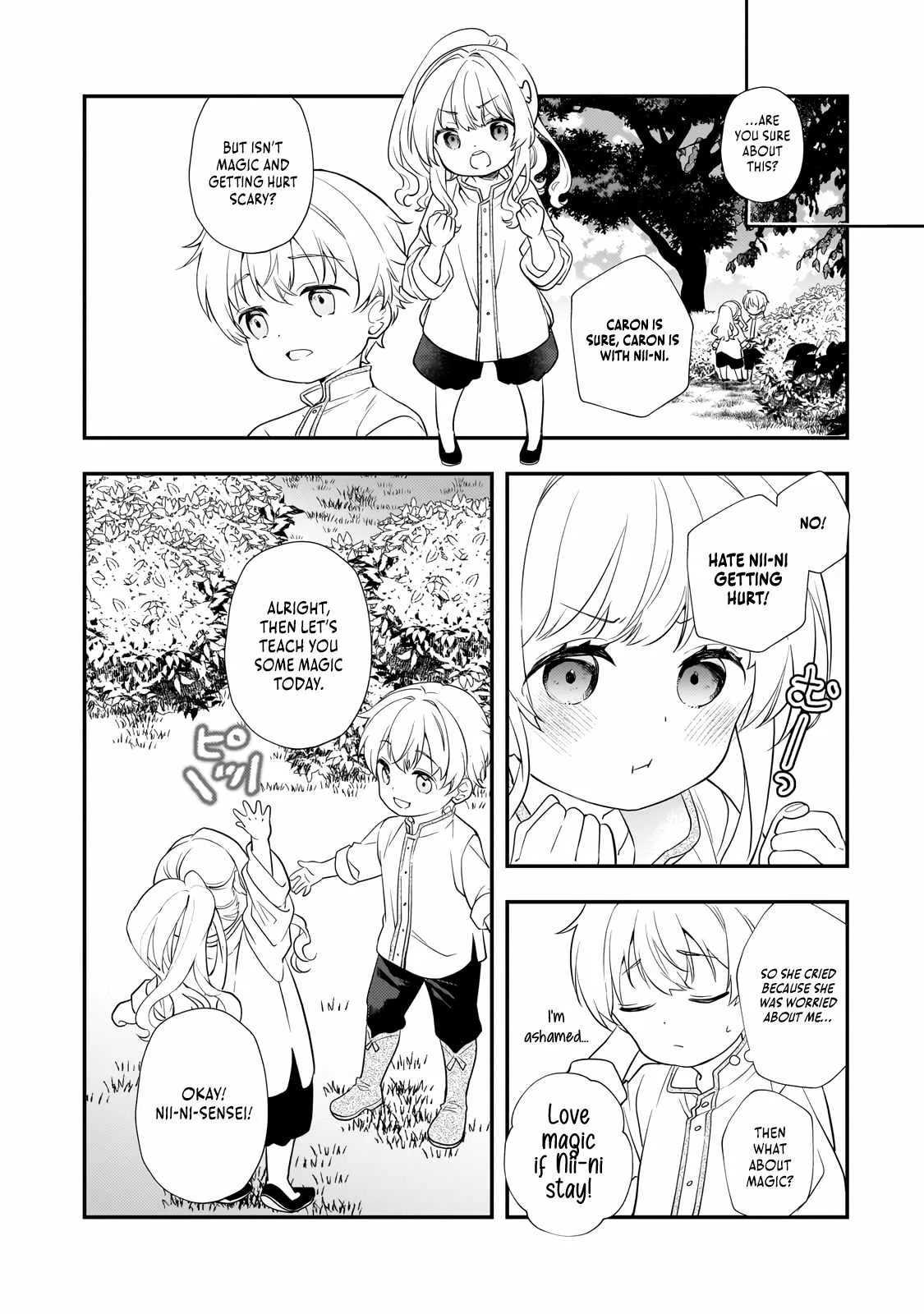 I’ve Reincarnated Into the Older Brother of a Villainess That Was Fated to Die, so I Decided to Nurture Her to Change the Future ~ I’m the Strongest in the World, but the Cutest in the World Is My Little Sister ~ Chapter 2 page 41
