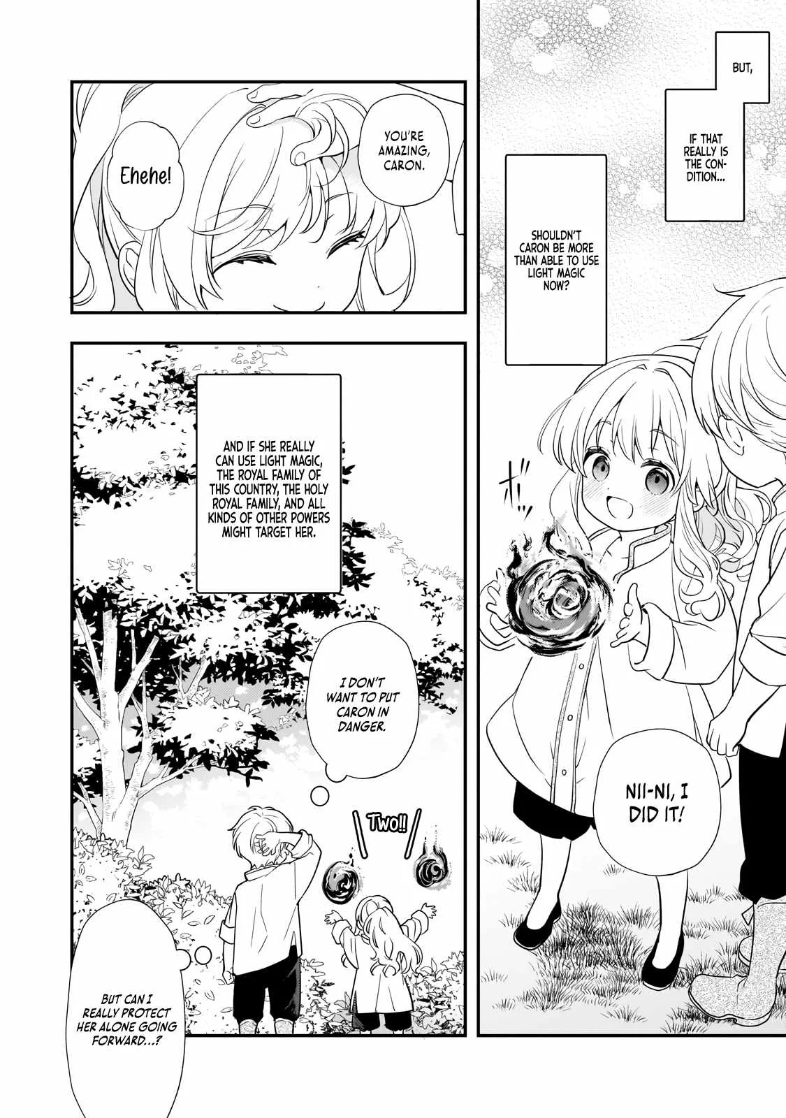 I’ve Reincarnated Into the Older Brother of a Villainess That Was Fated to Die, so I Decided to Nurture Her to Change the Future ~ I’m the Strongest in the World, but the Cutest in the World Is My Little Sister ~ Chapter 2 page 43