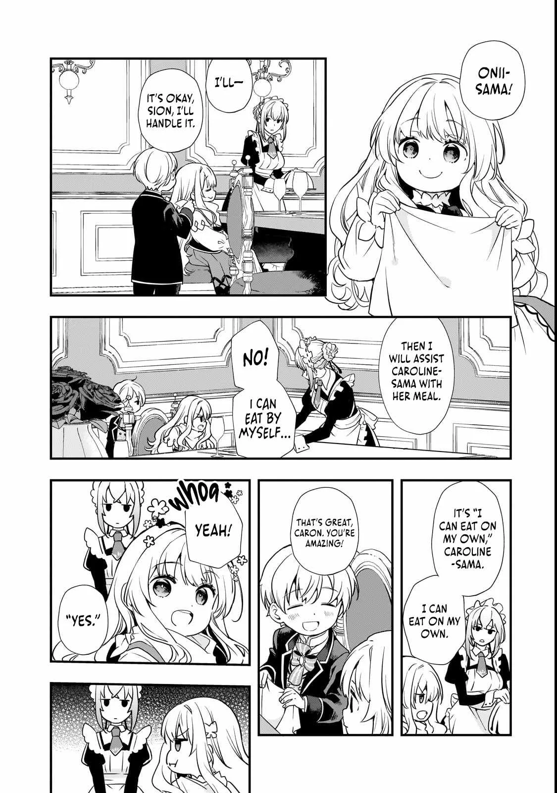 I’ve Reincarnated Into the Older Brother of a Villainess That Was Fated to Die, so I Decided to Nurture Her to Change the Future ~ I’m the Strongest in the World, but the Cutest in the World Is My Little Sister ~ Chapter 3.1 page 14