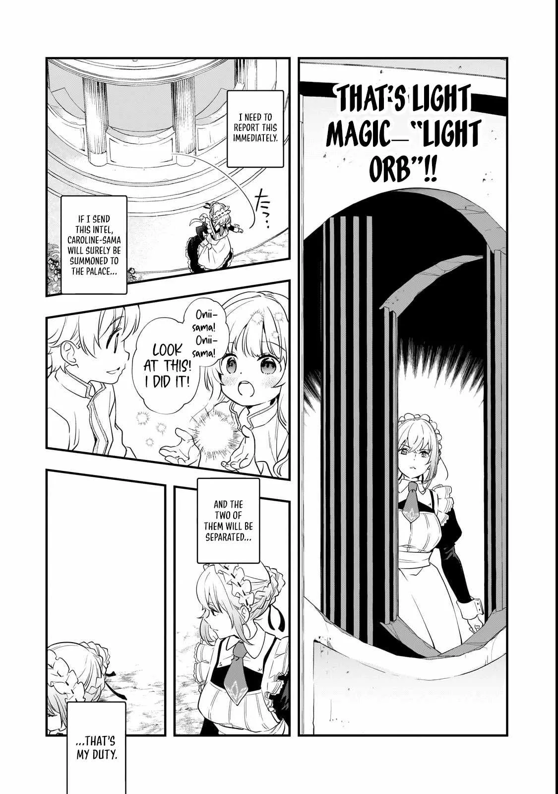 I’ve Reincarnated Into the Older Brother of a Villainess That Was Fated to Die, so I Decided to Nurture Her to Change the Future ~ I’m the Strongest in the World, but the Cutest in the World Is My Little Sister ~ Chapter 3.3 page 5