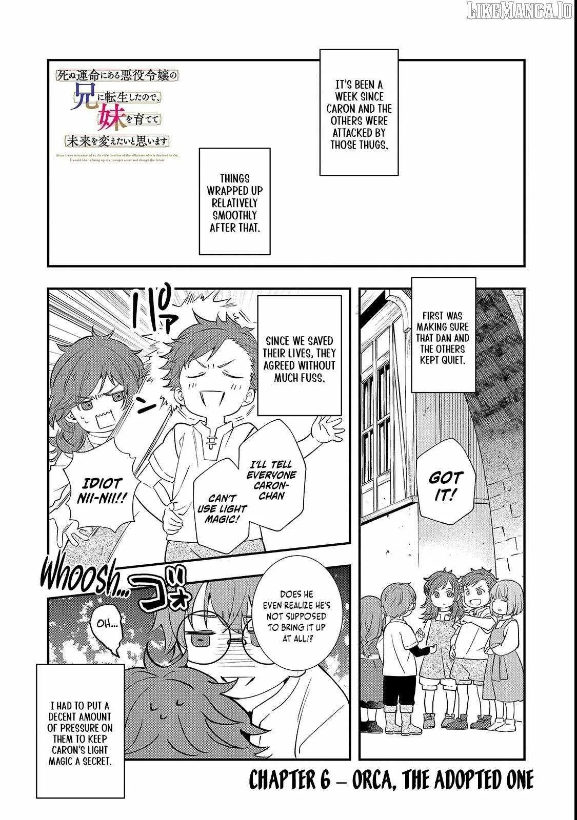I’ve Reincarnated Into the Older Brother of a Villainess That Was Fated to Die, so I Decided to Nurture Her to Change the Future ~ I’m the Strongest in the World, but the Cutest in the World Is My Little Sister ~ Chapter 6.1 page 2