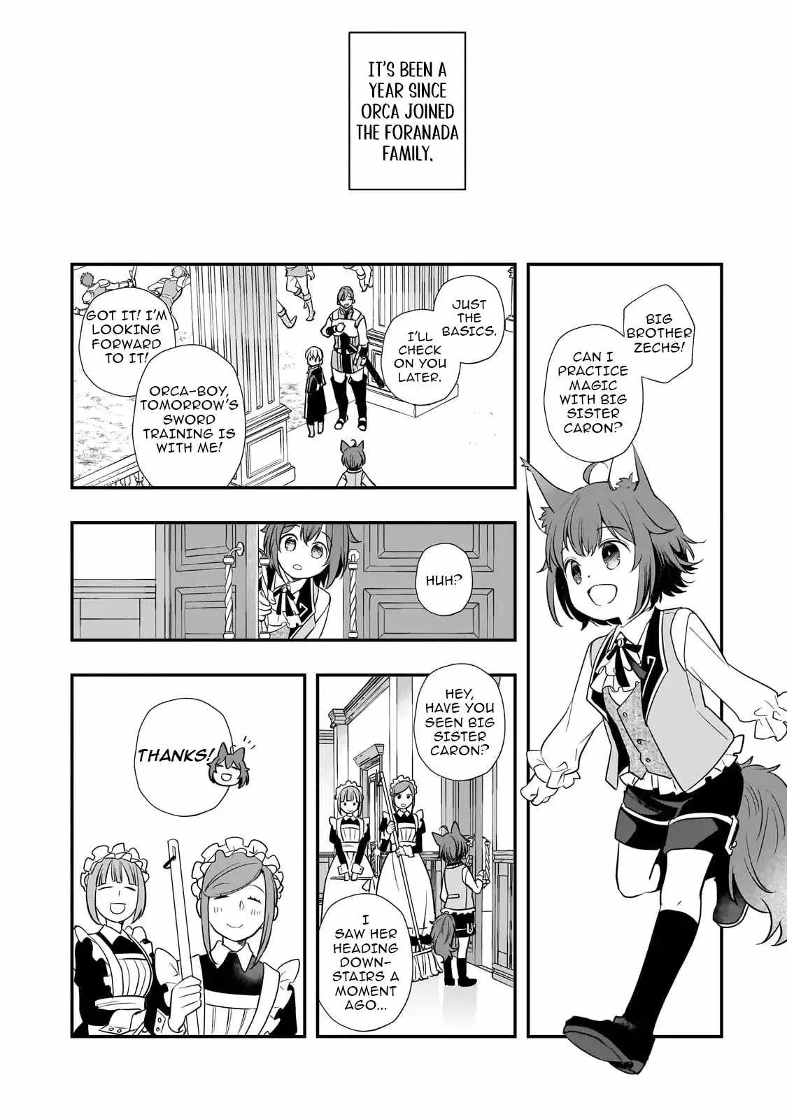 I’ve Reincarnated Into the Older Brother of a Villainess That Was Fated to Die, so I Decided to Nurture Her to Change the Future ~ I’m the Strongest in the World, but the Cutest in the World Is My Little Sister ~ Chapter 8.2 page 2