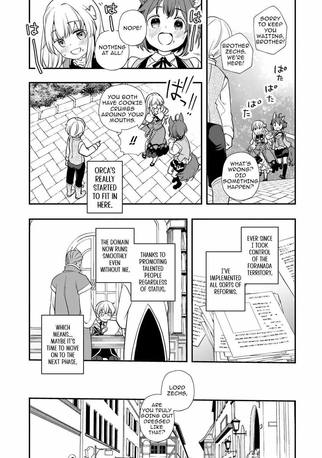 I’ve Reincarnated Into the Older Brother of a Villainess That Was Fated to Die, so I Decided to Nurture Her to Change the Future ~ I’m the Strongest in the World, but the Cutest in the World Is My Little Sister ~ Chapter 8.2 page 4