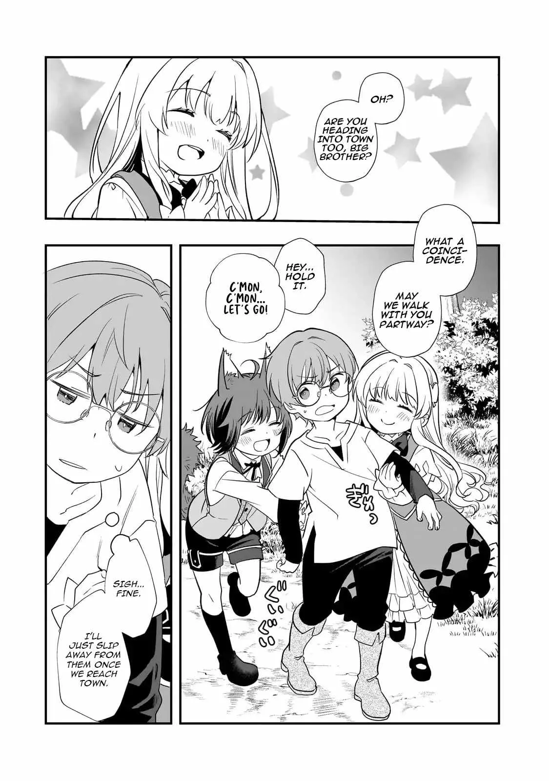 I’ve Reincarnated Into the Older Brother of a Villainess That Was Fated to Die, so I Decided to Nurture Her to Change the Future ~ I’m the Strongest in the World, but the Cutest in the World Is My Little Sister ~ Chapter 9.1 page 4