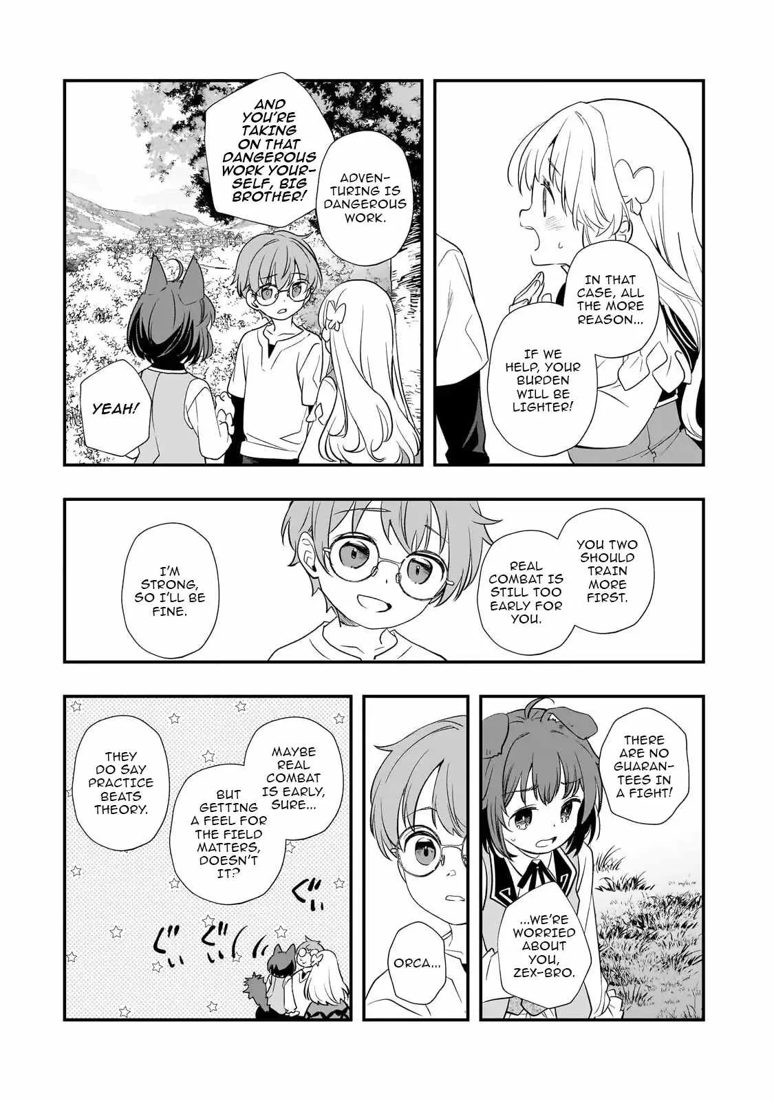 I’ve Reincarnated Into the Older Brother of a Villainess That Was Fated to Die, so I Decided to Nurture Her to Change the Future ~ I’m the Strongest in the World, but the Cutest in the World Is My Little Sister ~ Chapter 9.1 page 8