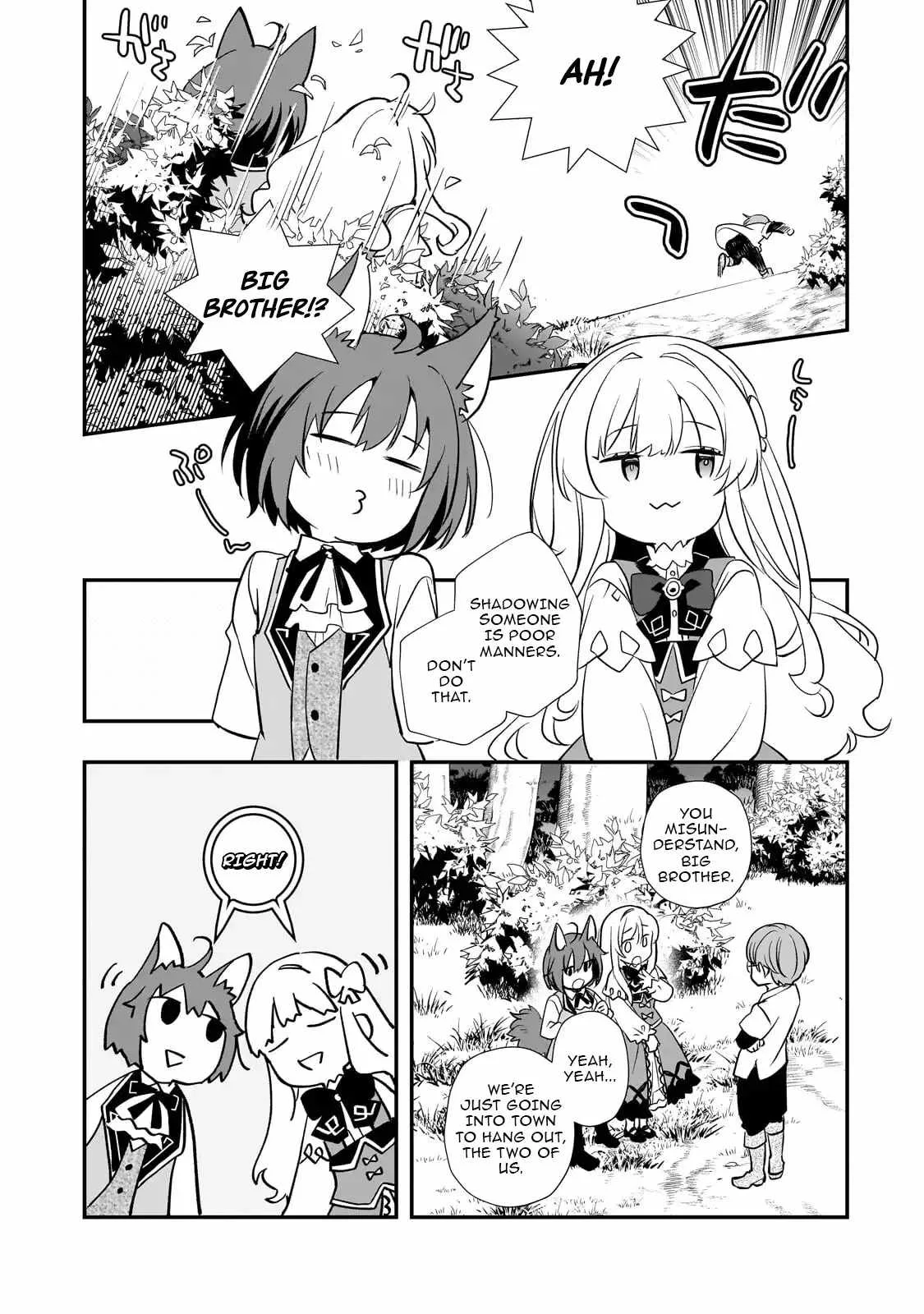 I’ve Reincarnated Into the Older Brother of a Villainess That Was Fated to Die, so I Decided to Nurture Her to Change the Future ~ I’m the Strongest in the World, but the Cutest in the World Is My Little Sister ~ Chapter 9.1 page 3