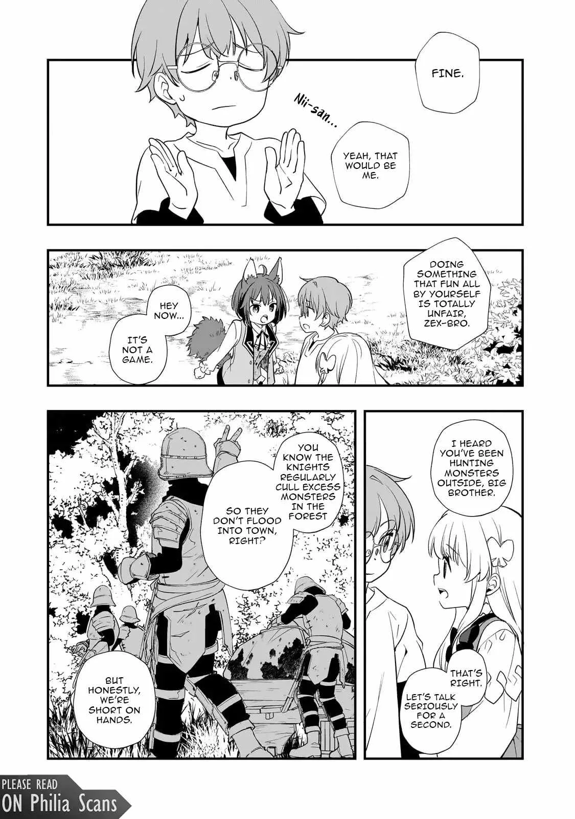 I’ve Reincarnated Into the Older Brother of a Villainess That Was Fated to Die, so I Decided to Nurture Her to Change the Future ~ I’m the Strongest in the World, but the Cutest in the World Is My Little Sister ~ Chapter 9.1 page 6
