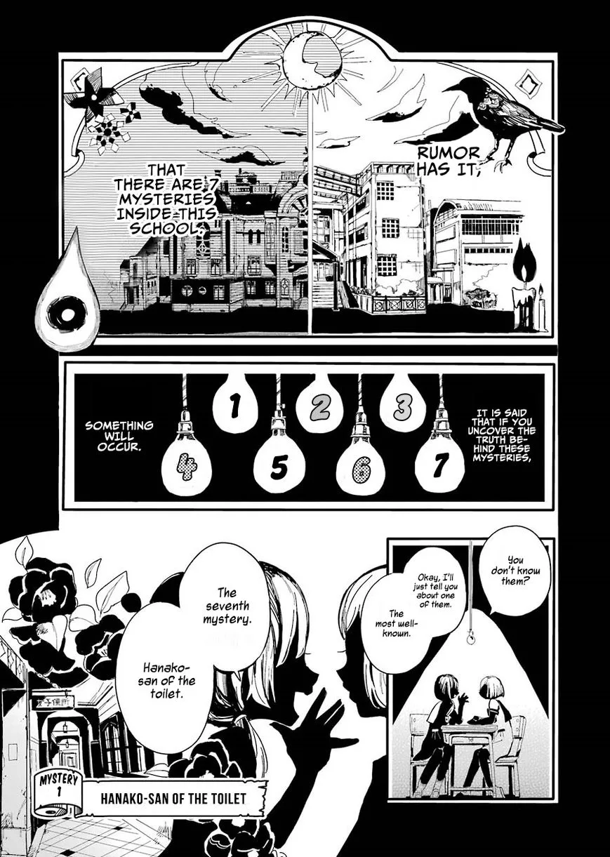 Jibaku Shounen Hanako-kun Chapter 1 page 6