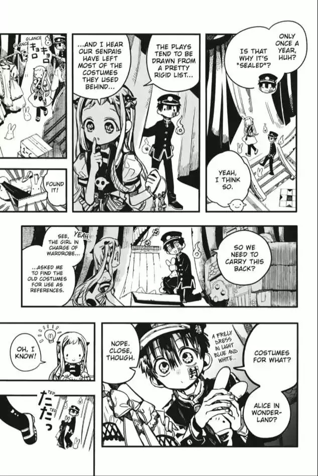 Jibaku Shounen Hanako-kun Chapter 101 page 22