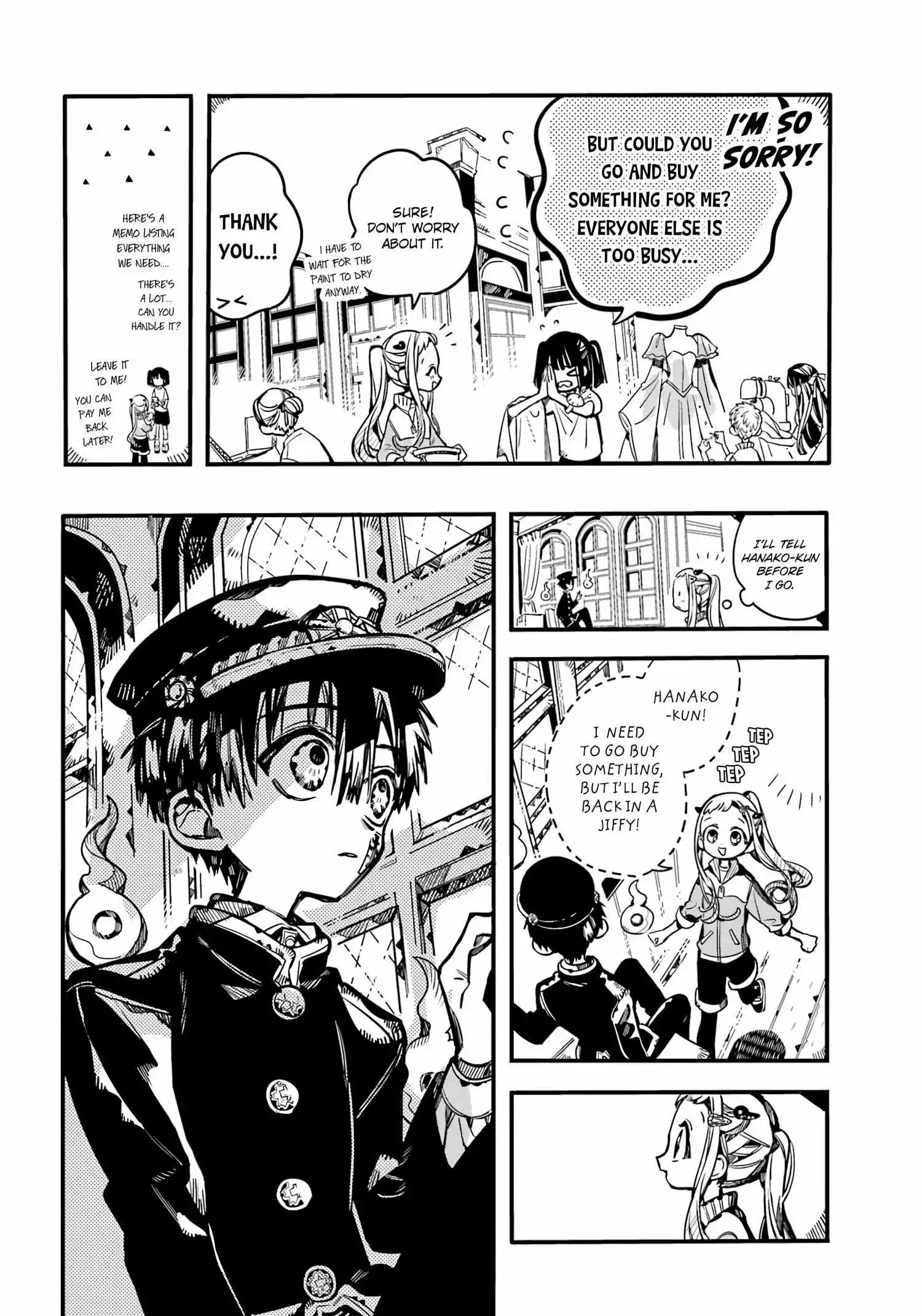 Jibaku Shounen Hanako-kun Chapter 102 page 4