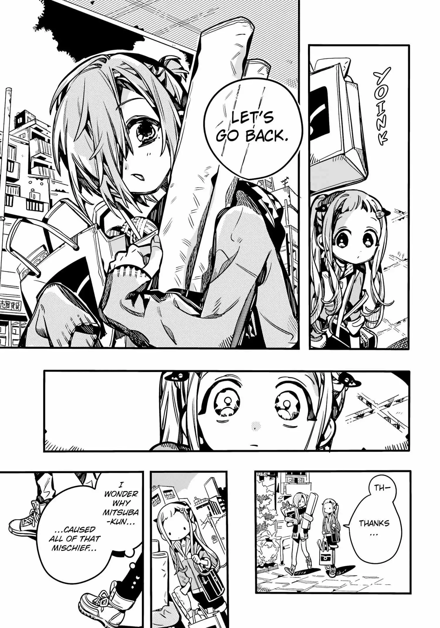 Jibaku Shounen Hanako-kun Chapter 102 page 13