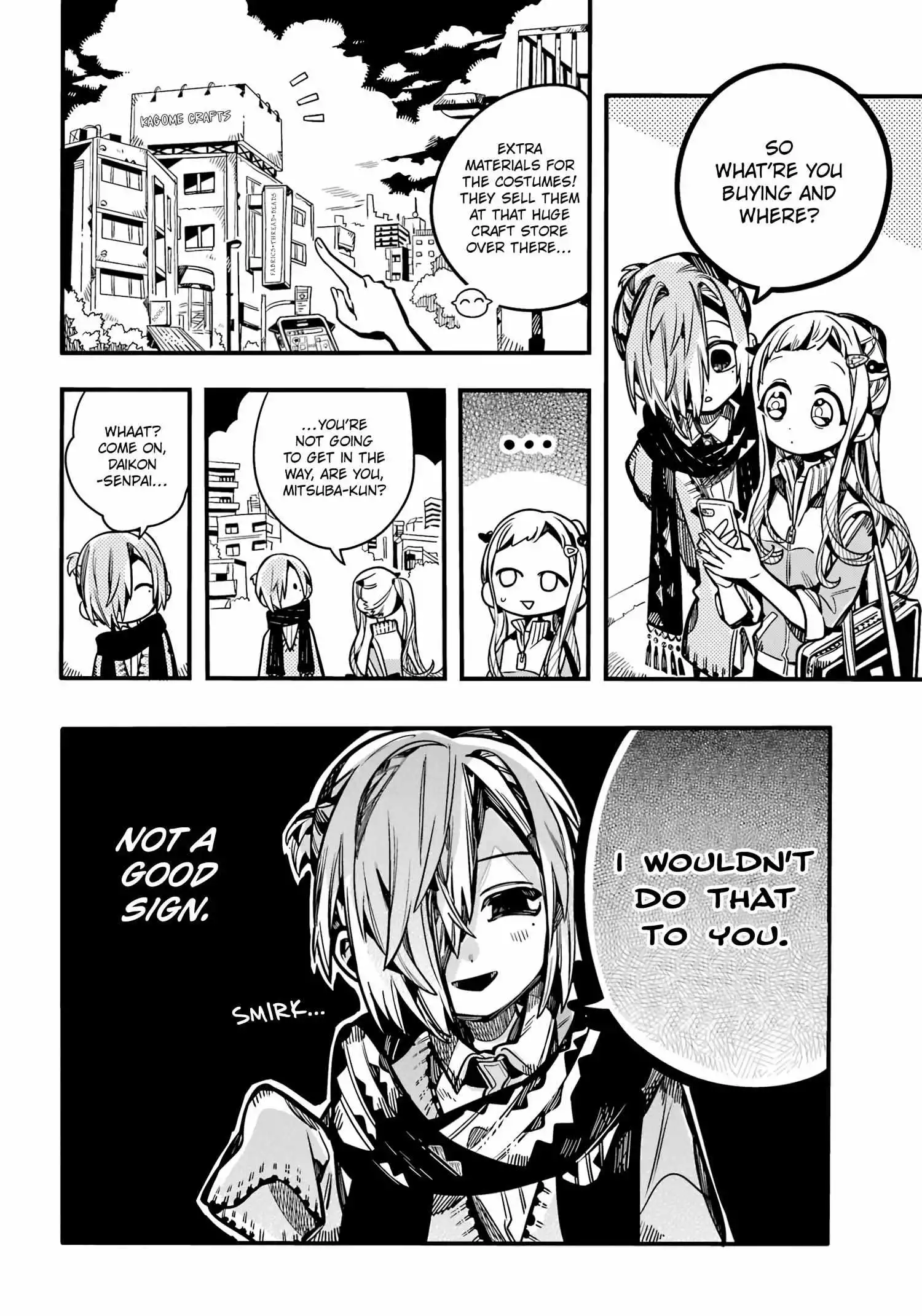 Jibaku Shounen Hanako-kun Chapter 102 page 10