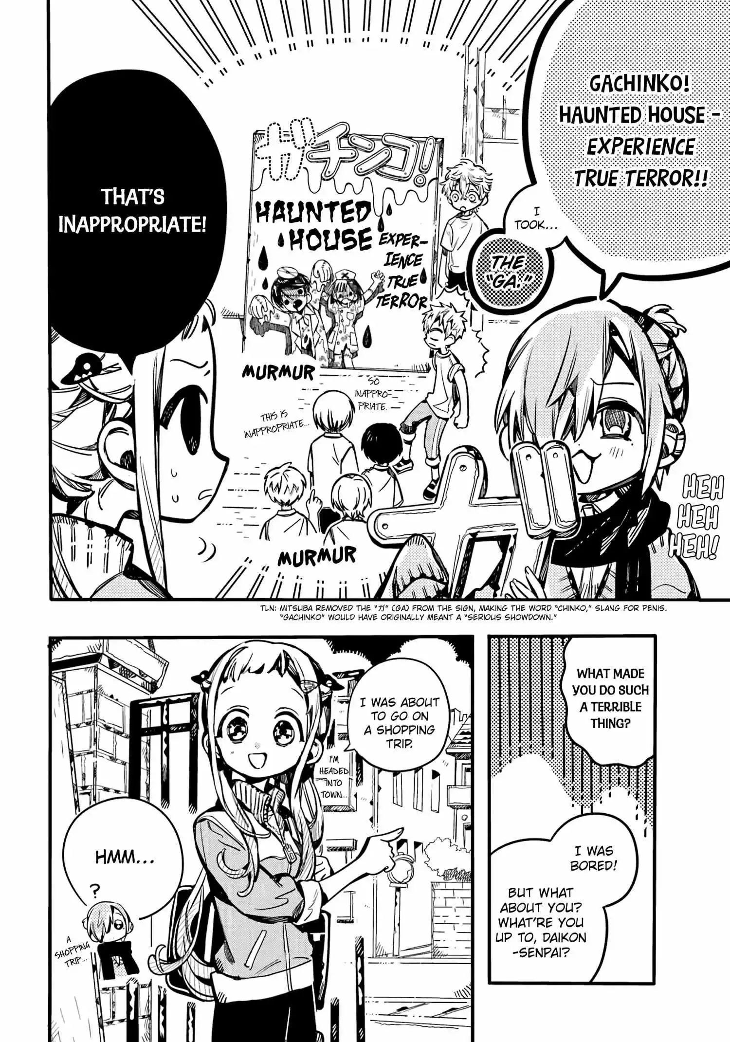 Jibaku Shounen Hanako-kun Chapter 102 page 8