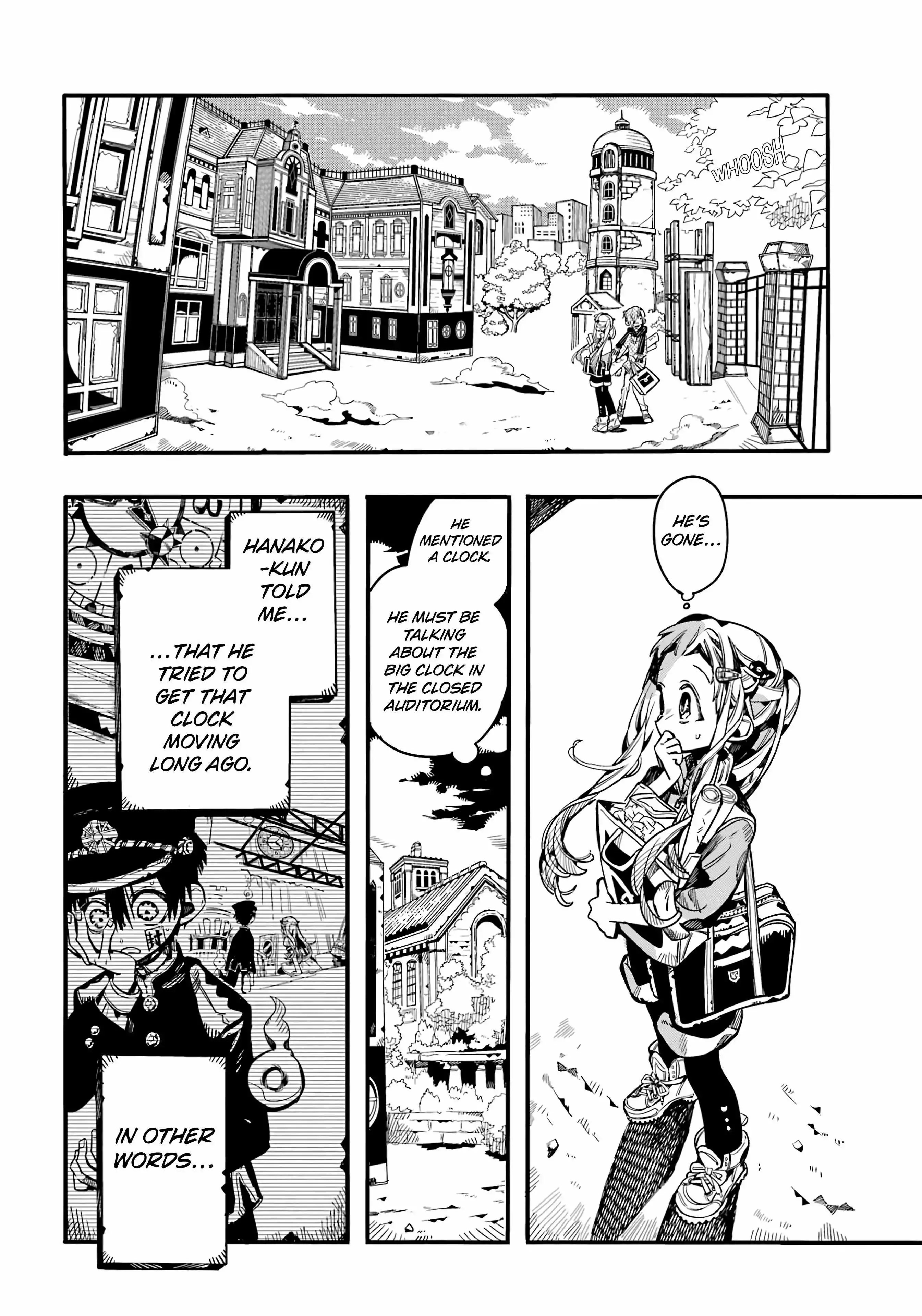 Jibaku Shounen Hanako-kun Chapter 103 page 3