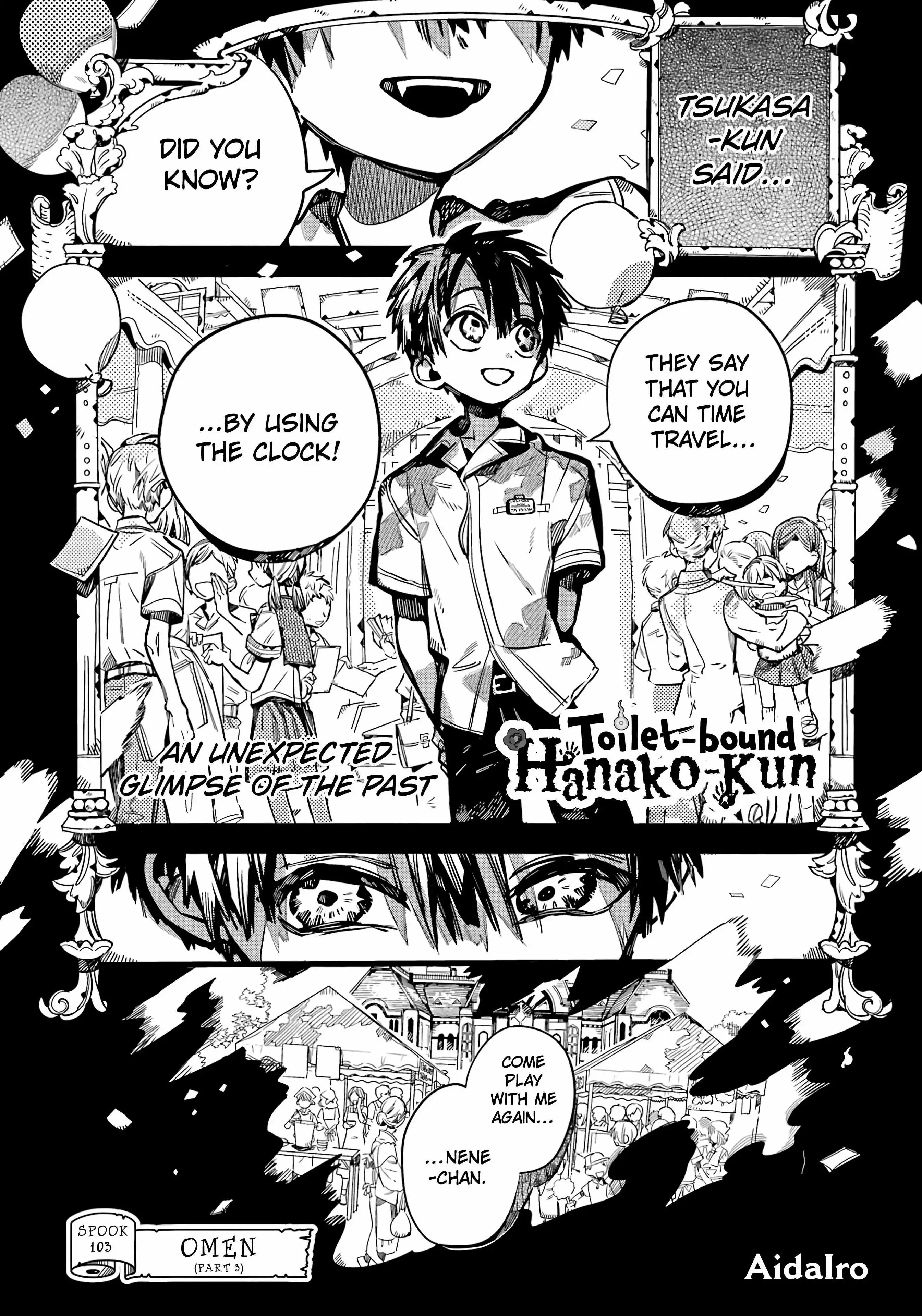 Jibaku Shounen Hanako-kun Chapter 103 page 2