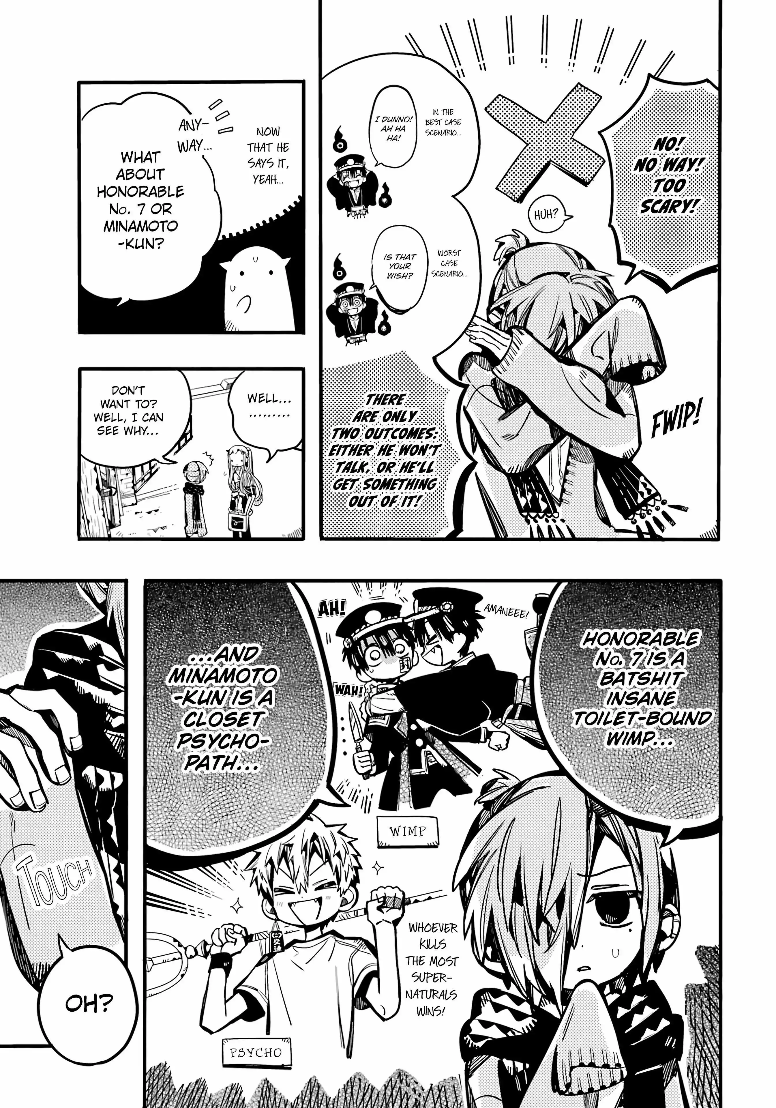 Jibaku Shounen Hanako-kun Chapter 103 page 6