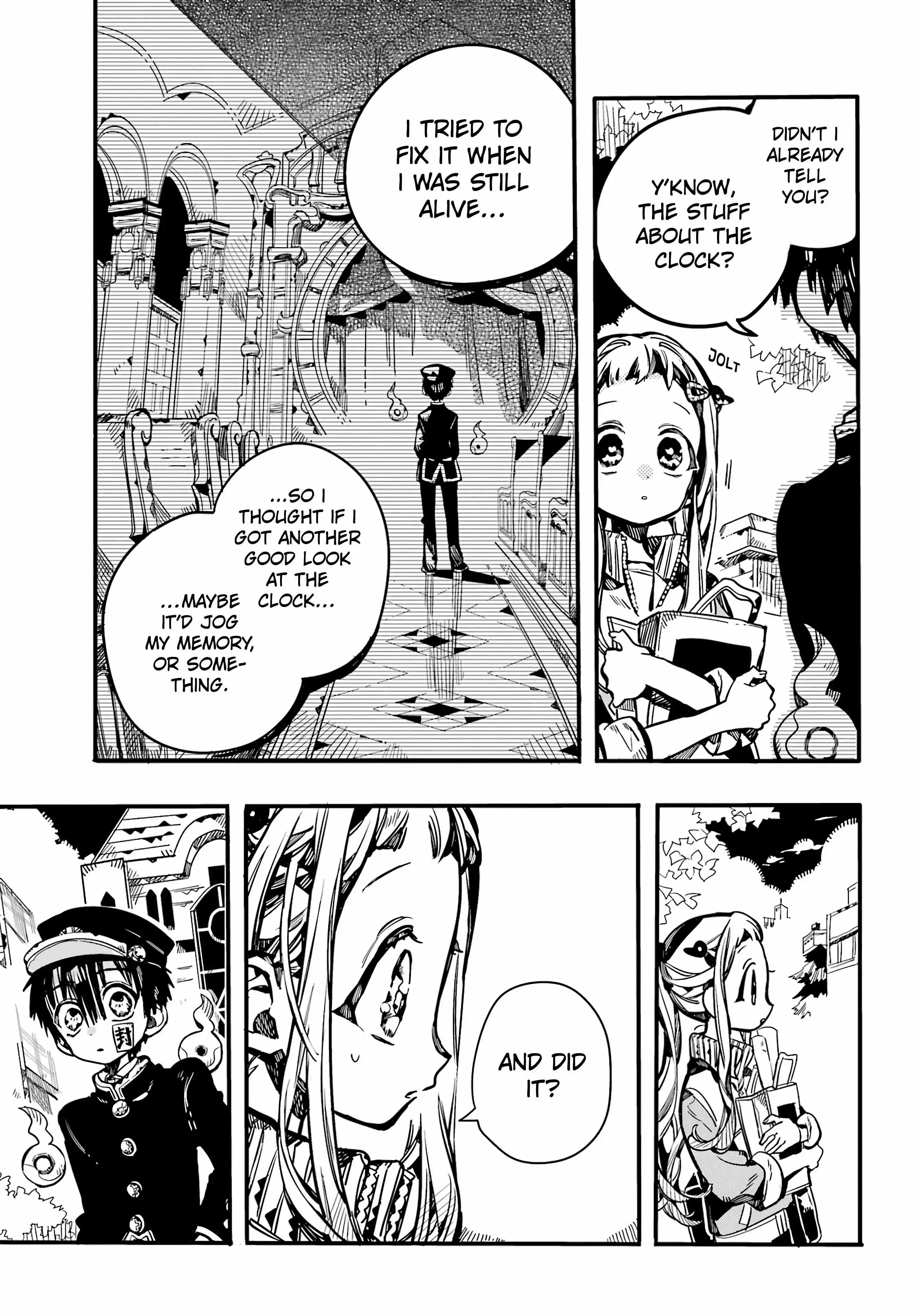 Jibaku Shounen Hanako-kun Chapter 103 page 8