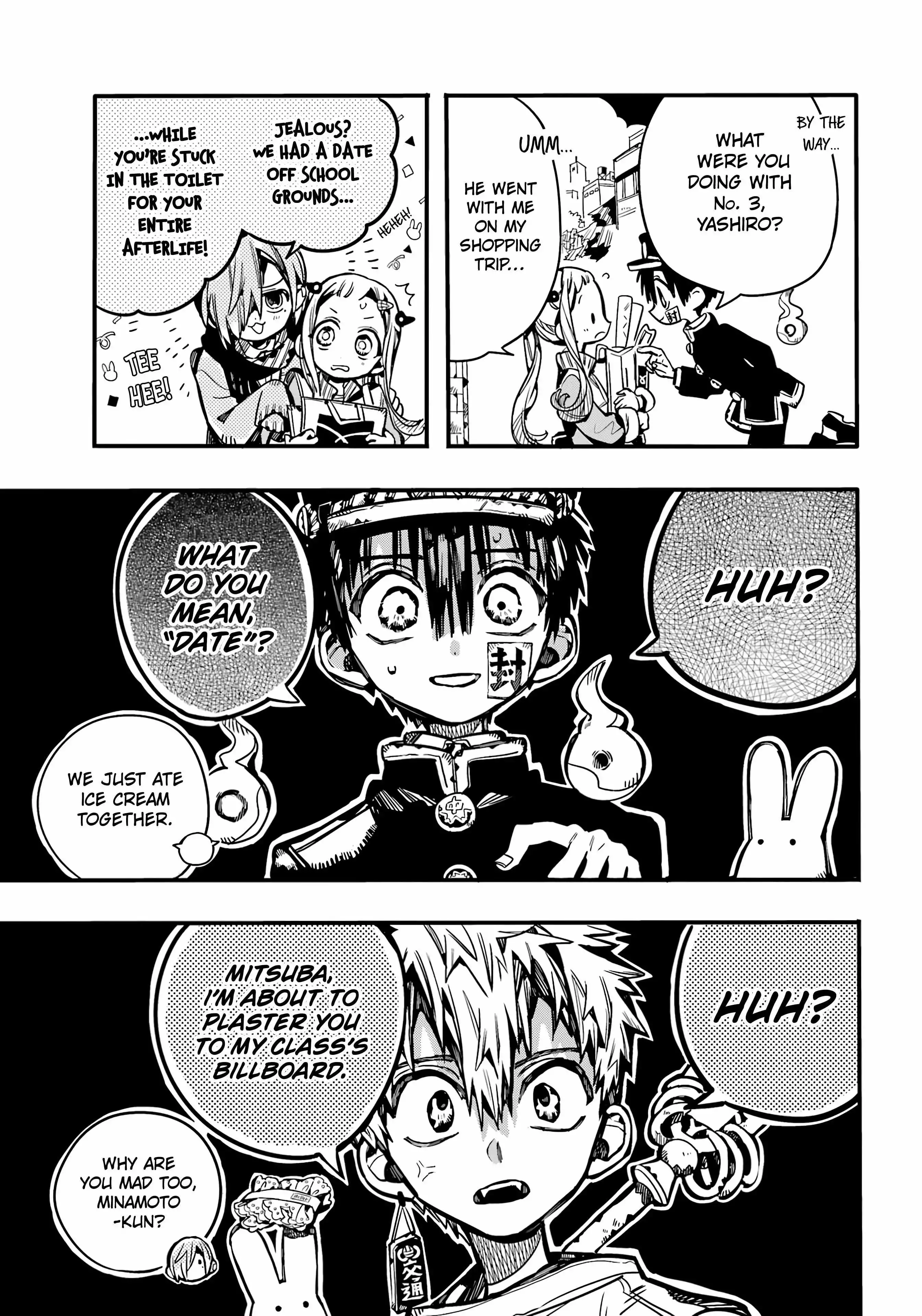Jibaku Shounen Hanako-kun Chapter 103 page 10