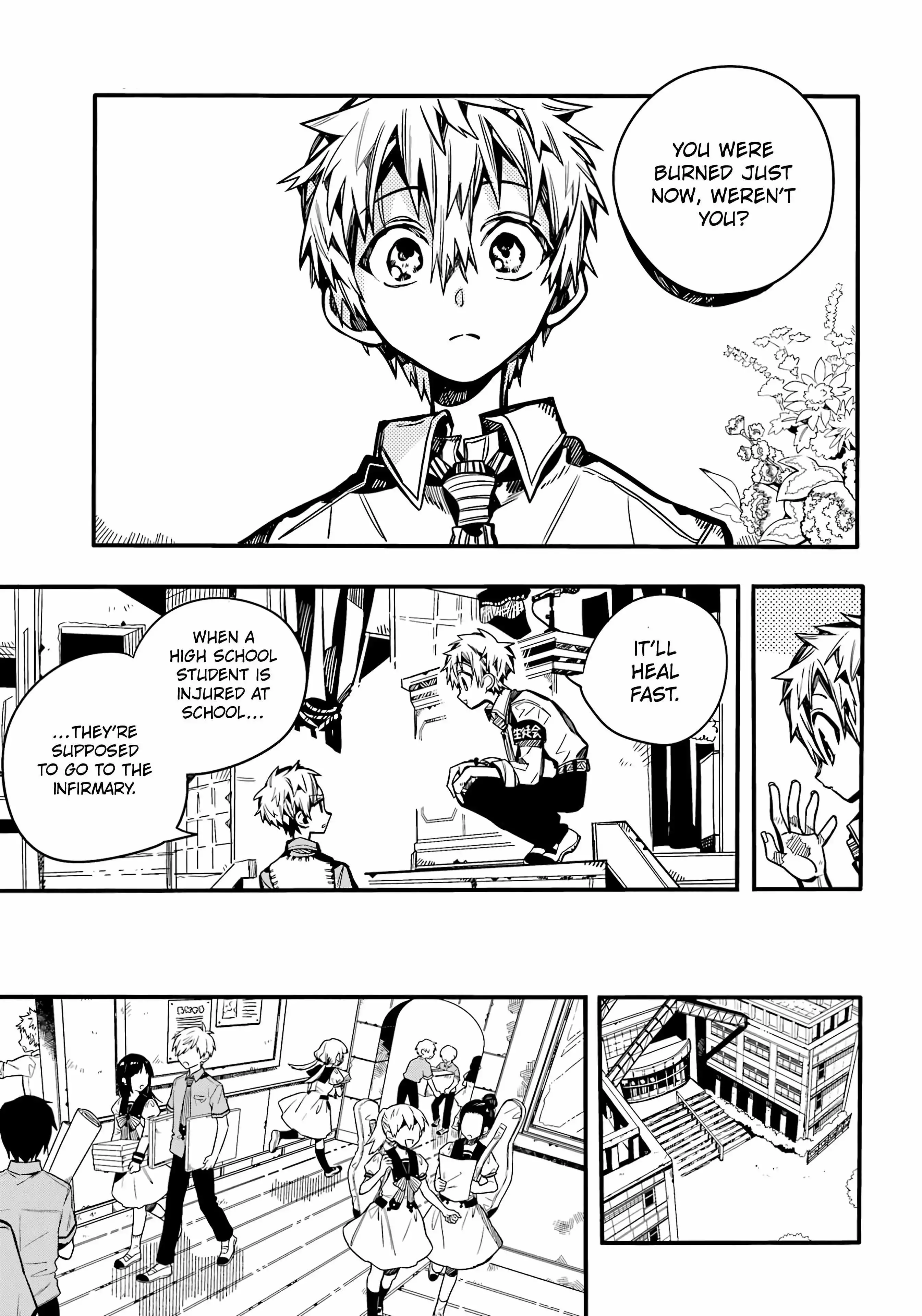 Jibaku Shounen Hanako-kun Chapter 103 page 22