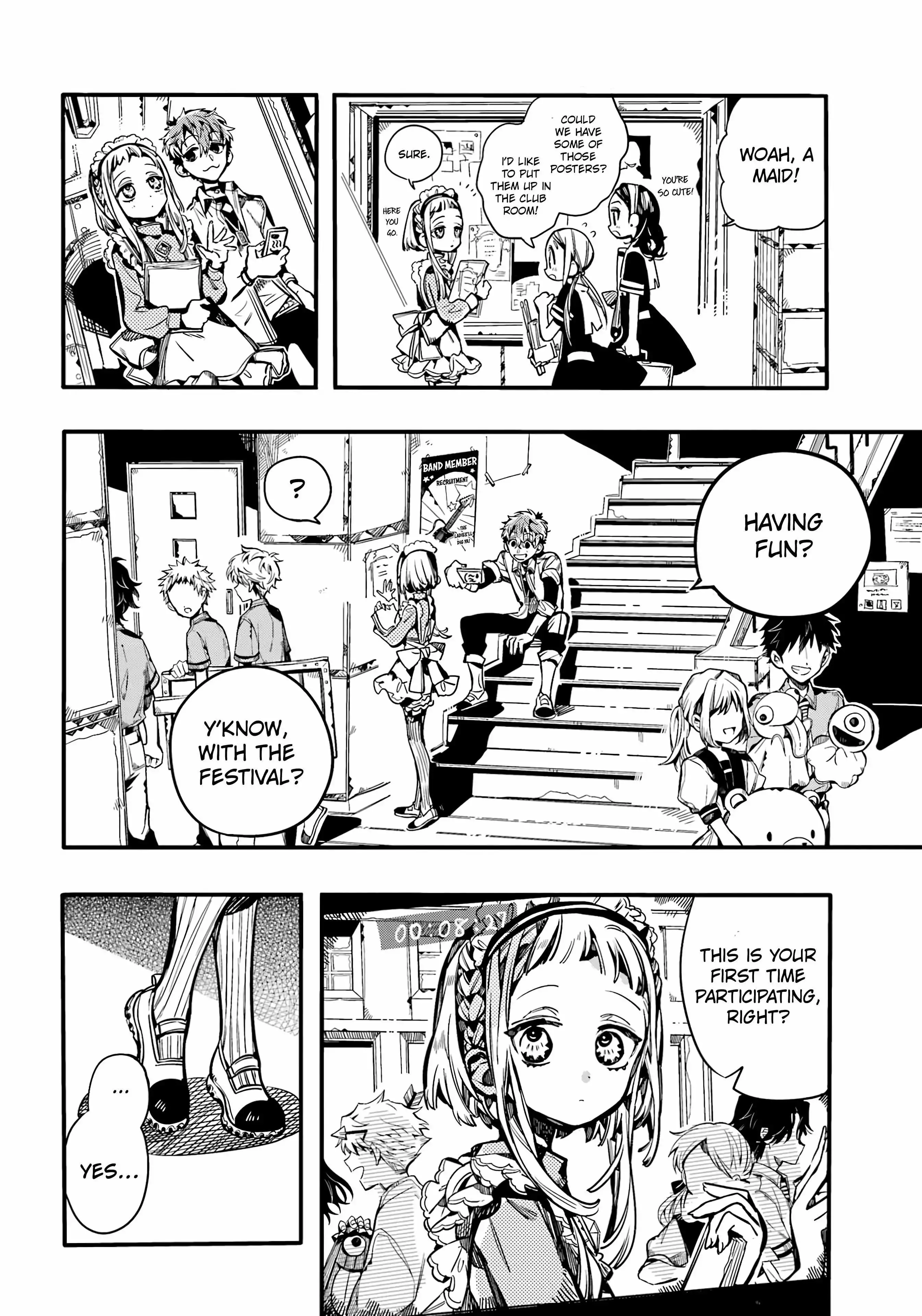 Jibaku Shounen Hanako-kun Chapter 103 page 27