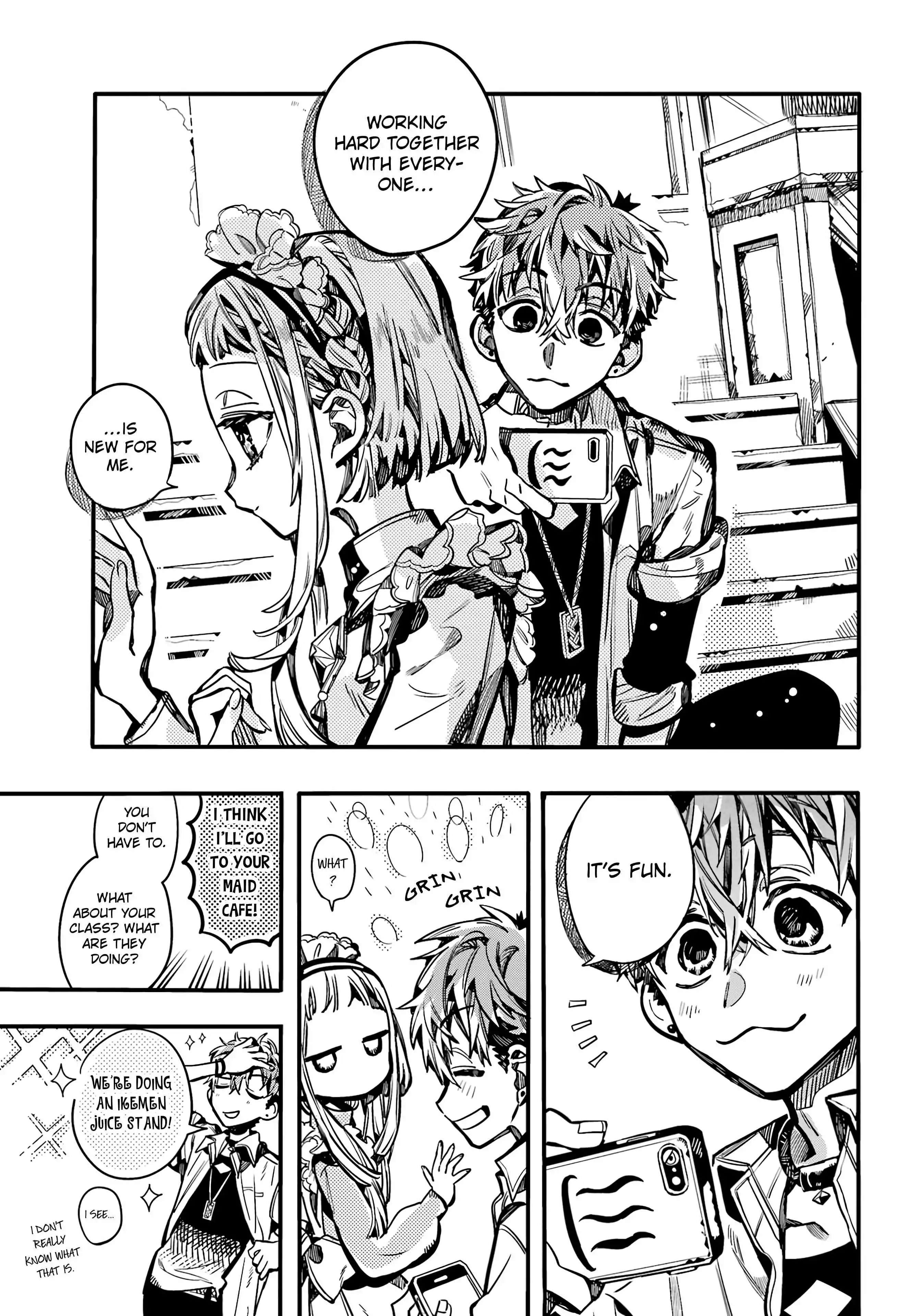 Jibaku Shounen Hanako-kun Chapter 103 page 28