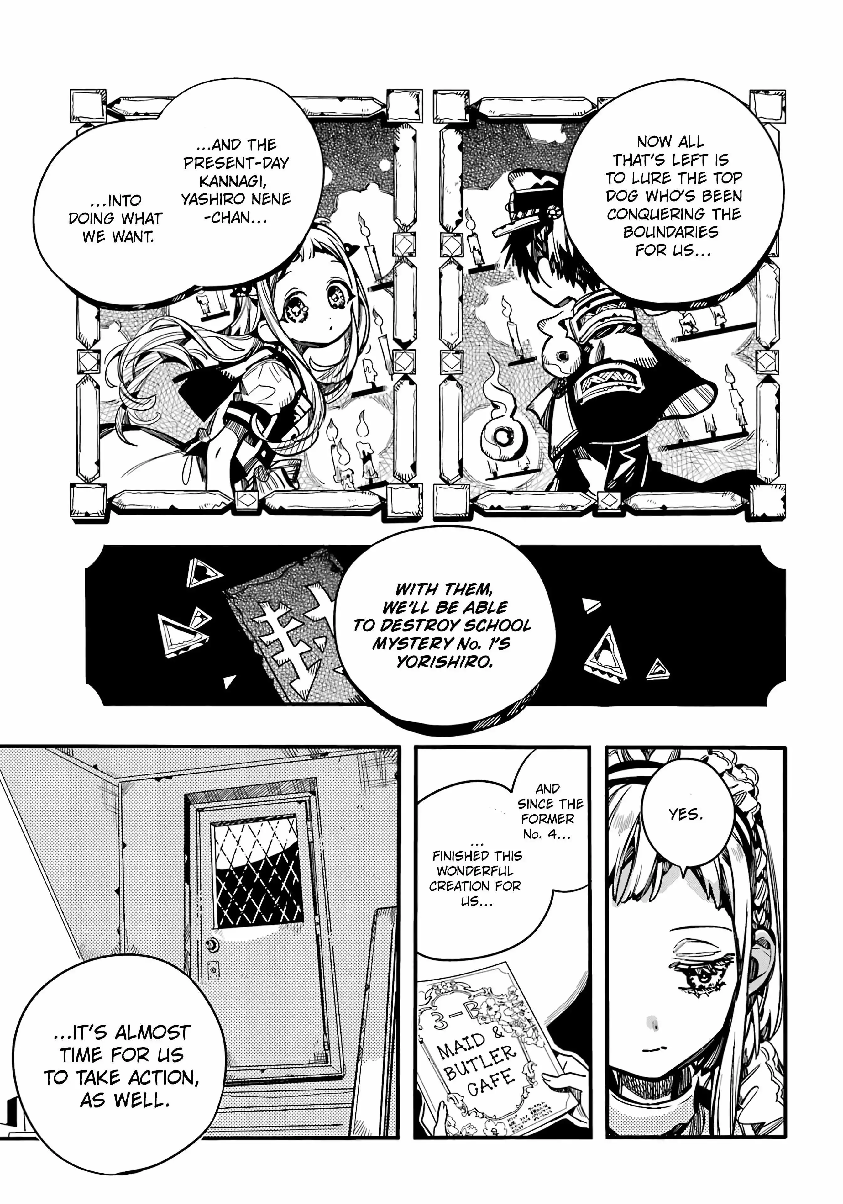 Jibaku Shounen Hanako-kun Chapter 103 page 32