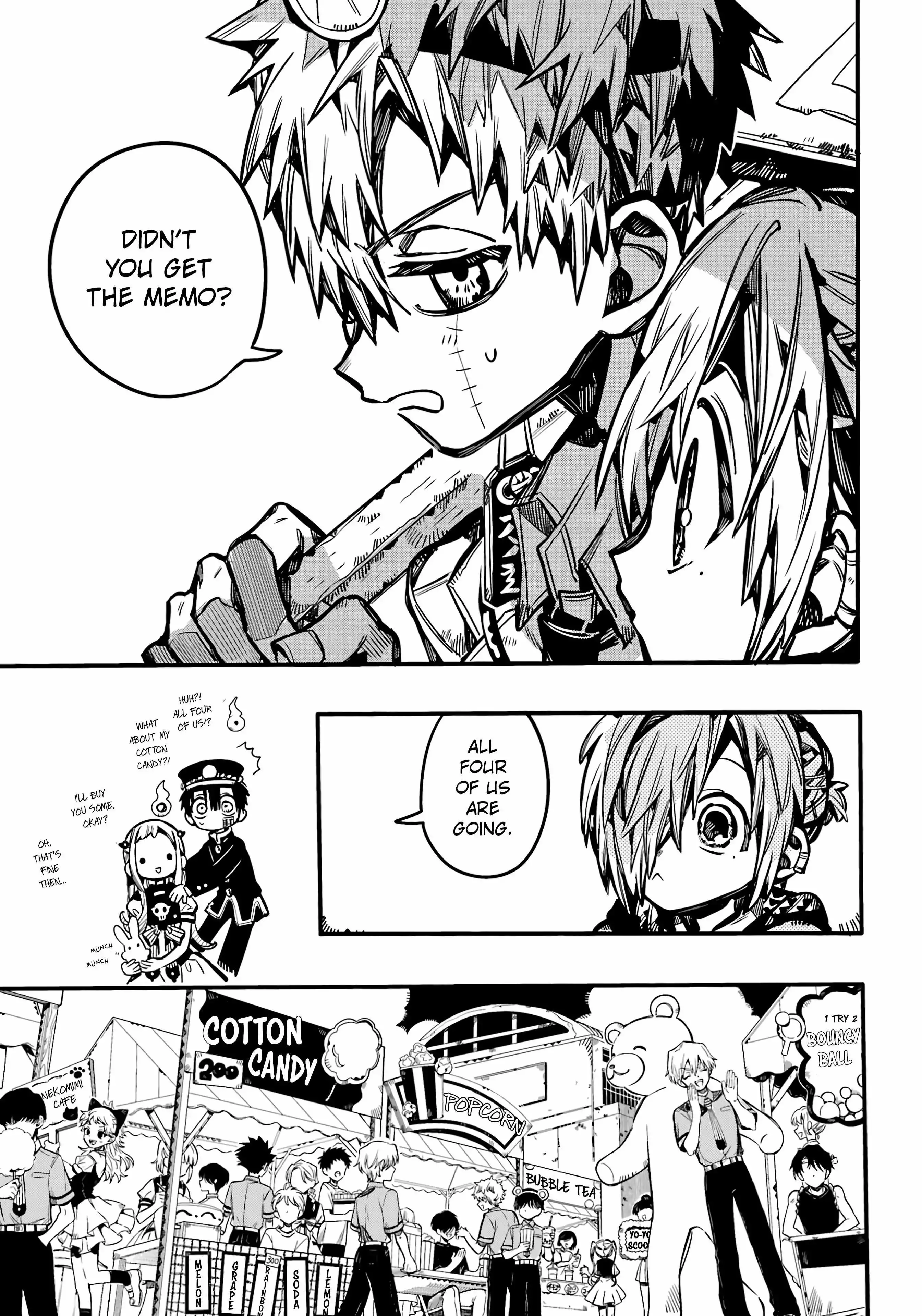 Jibaku Shounen Hanako-kun Chapter 104 page 8
