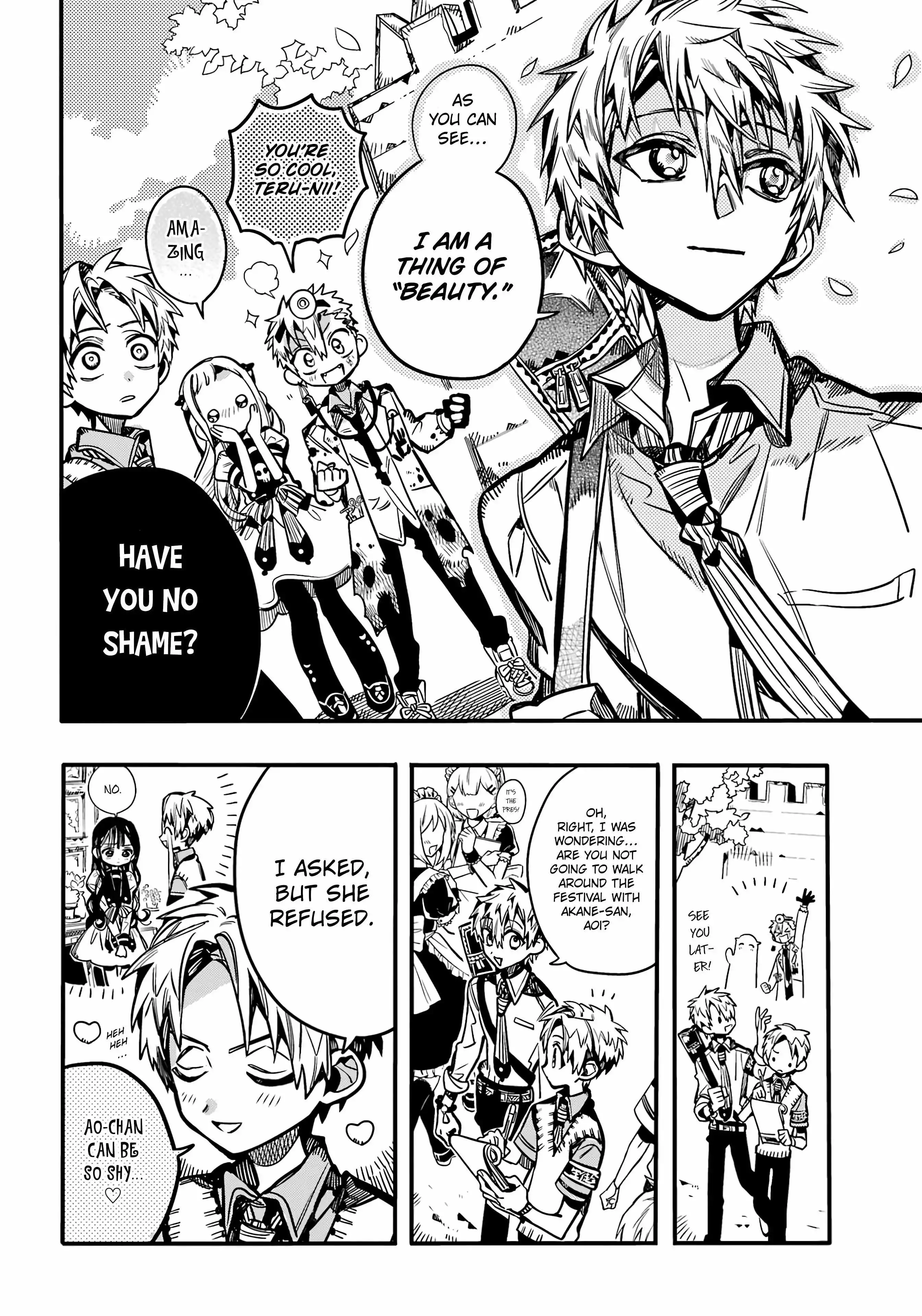 Jibaku Shounen Hanako-kun Chapter 104 page 13