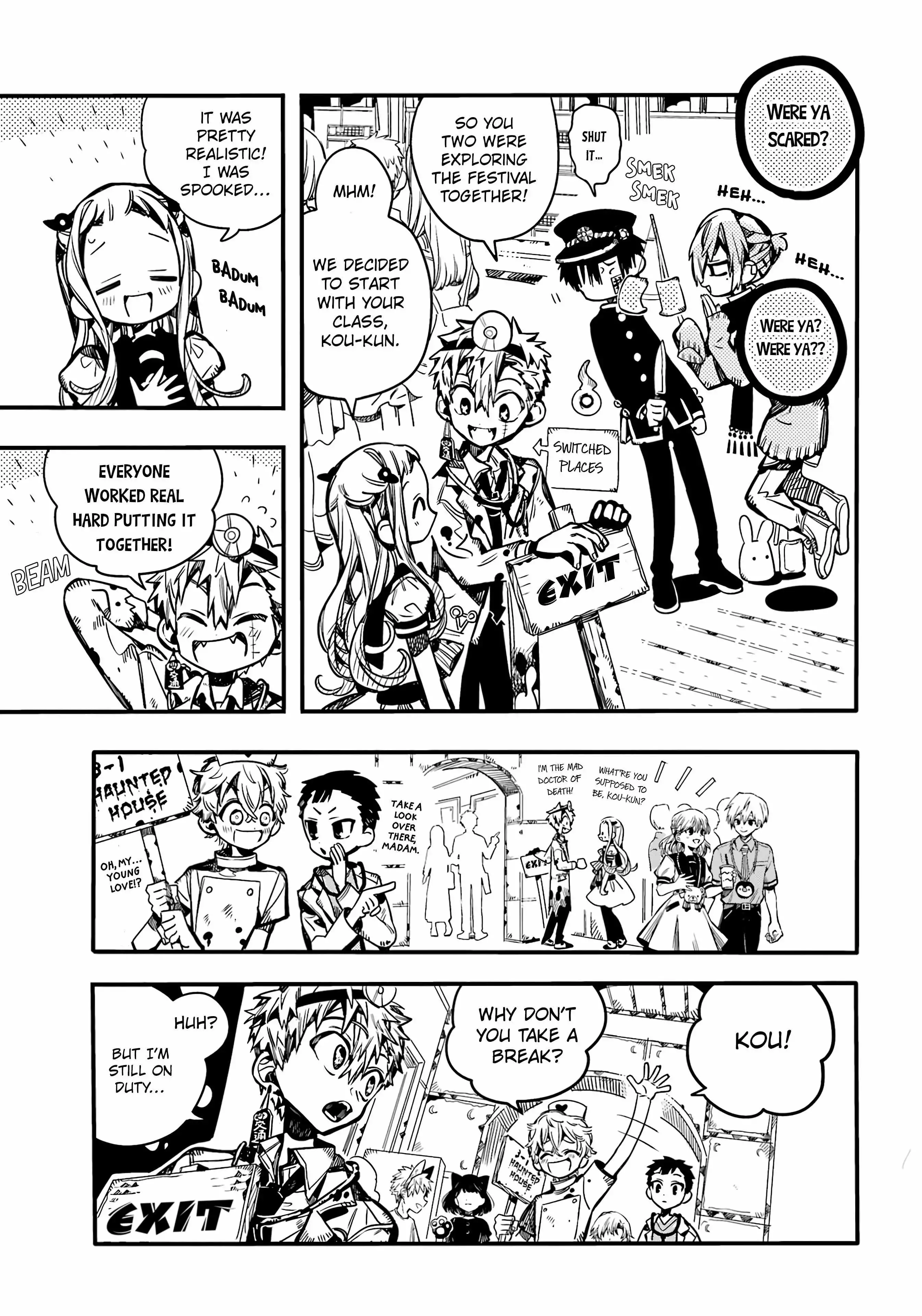 Jibaku Shounen Hanako-kun Chapter 104 page 6