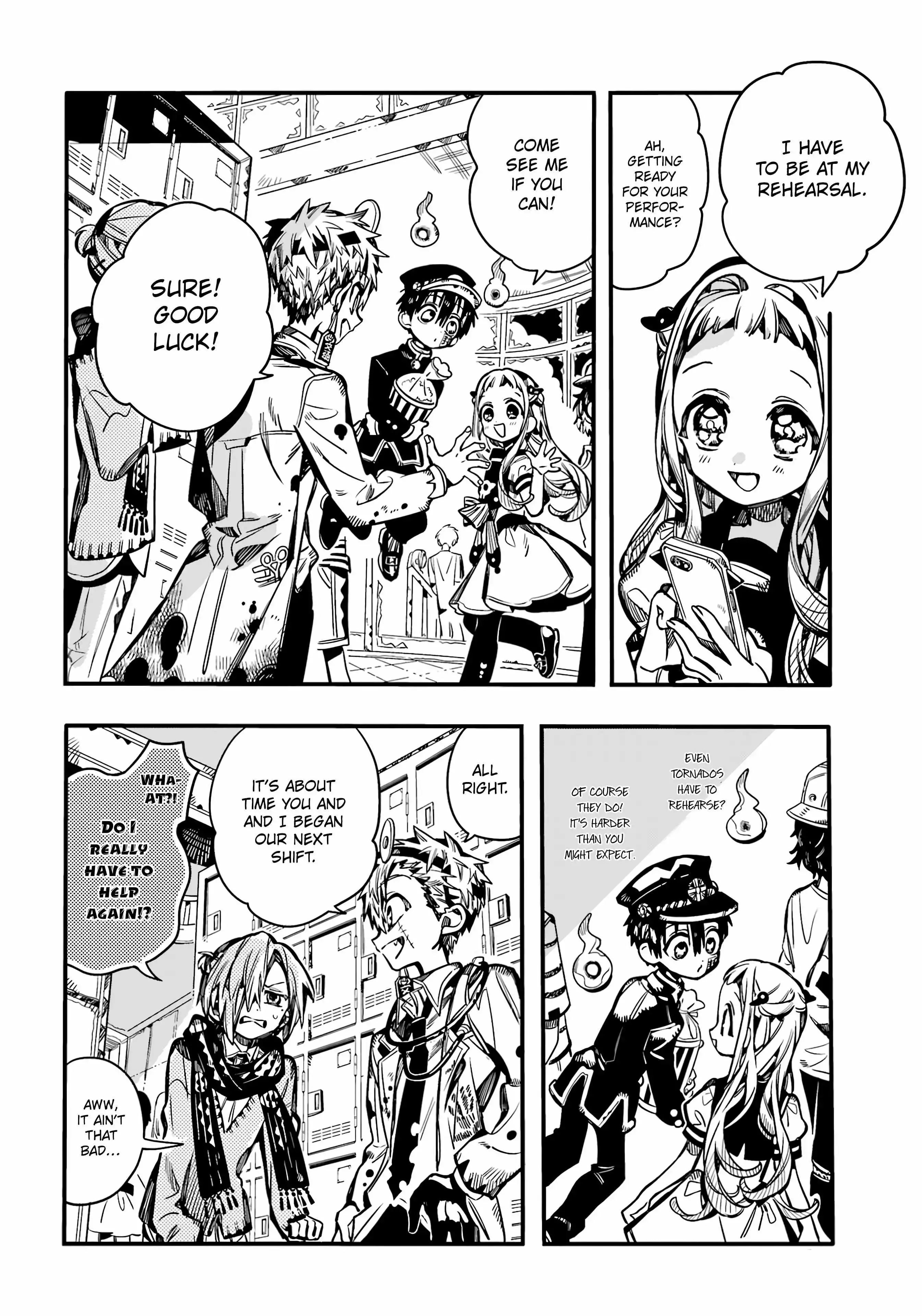 Jibaku Shounen Hanako-kun Chapter 104 page 15