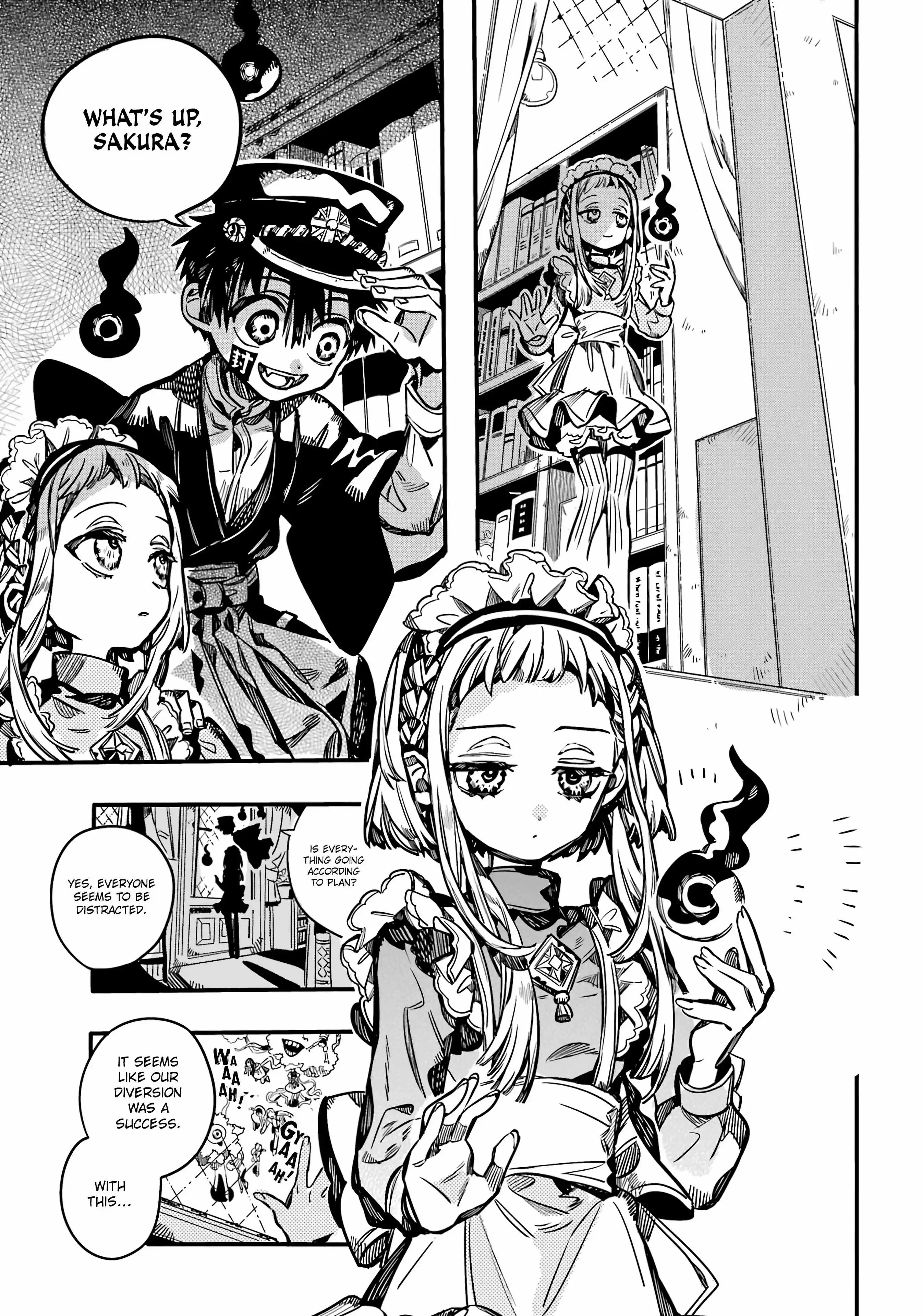 Jibaku Shounen Hanako-kun Chapter 104 page 32