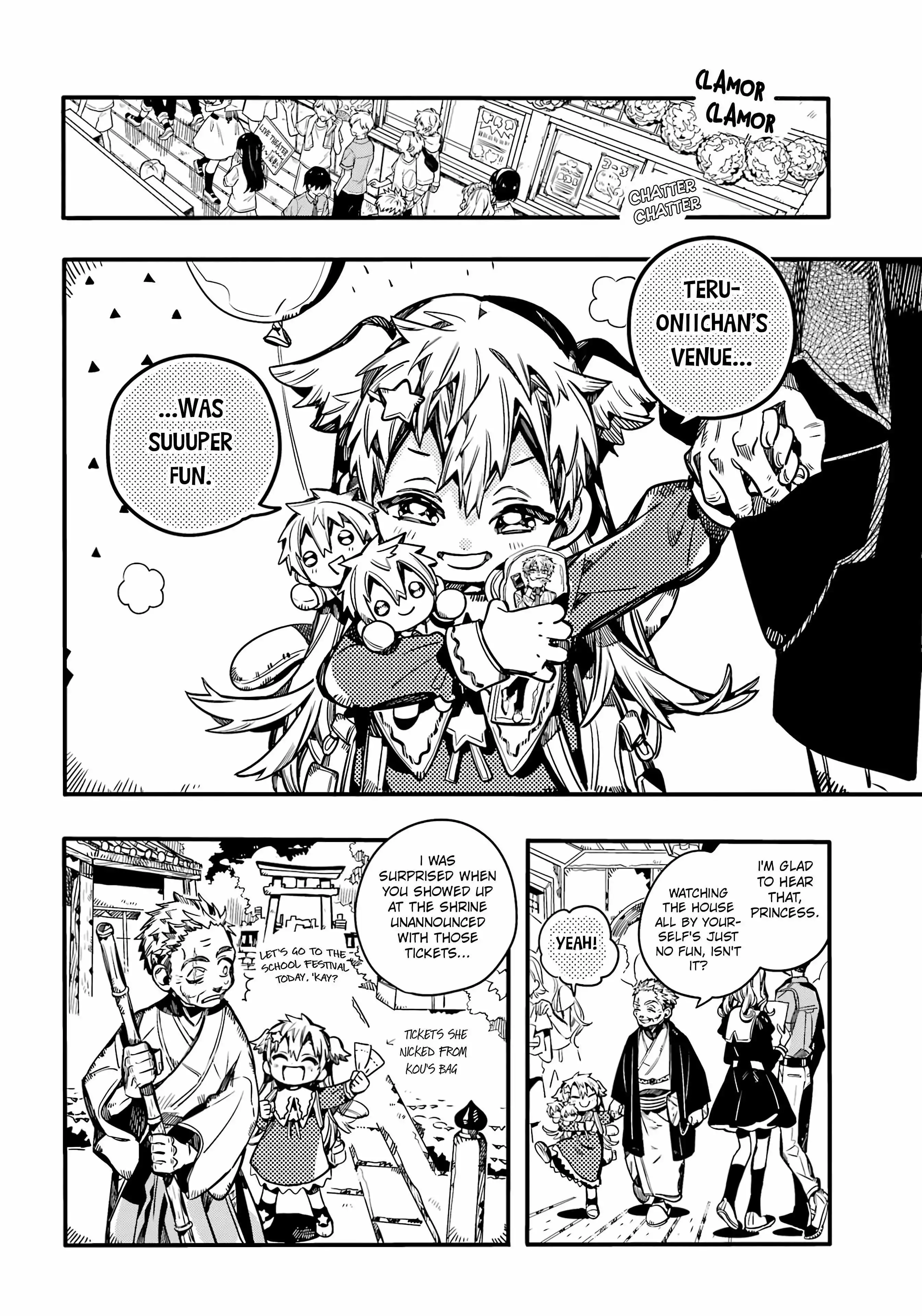 Jibaku Shounen Hanako-kun Chapter 104 page 21