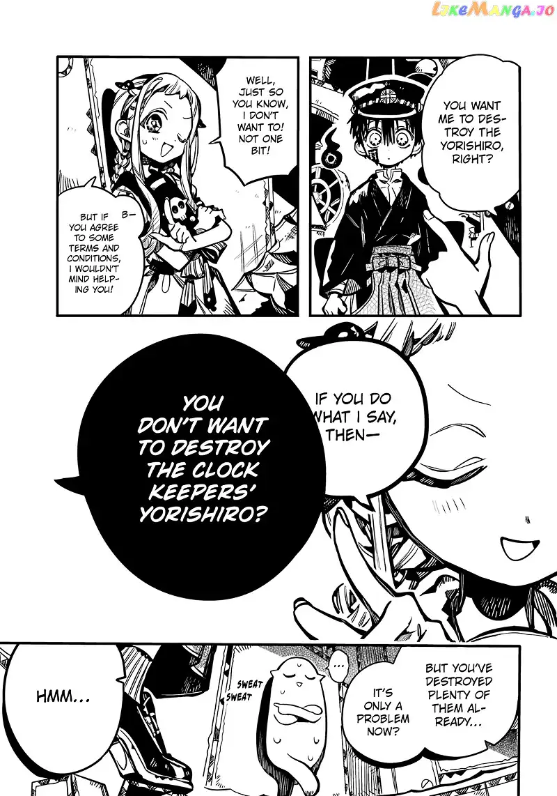 Jibaku Shounen Hanako-kun Chapter 106 page 15