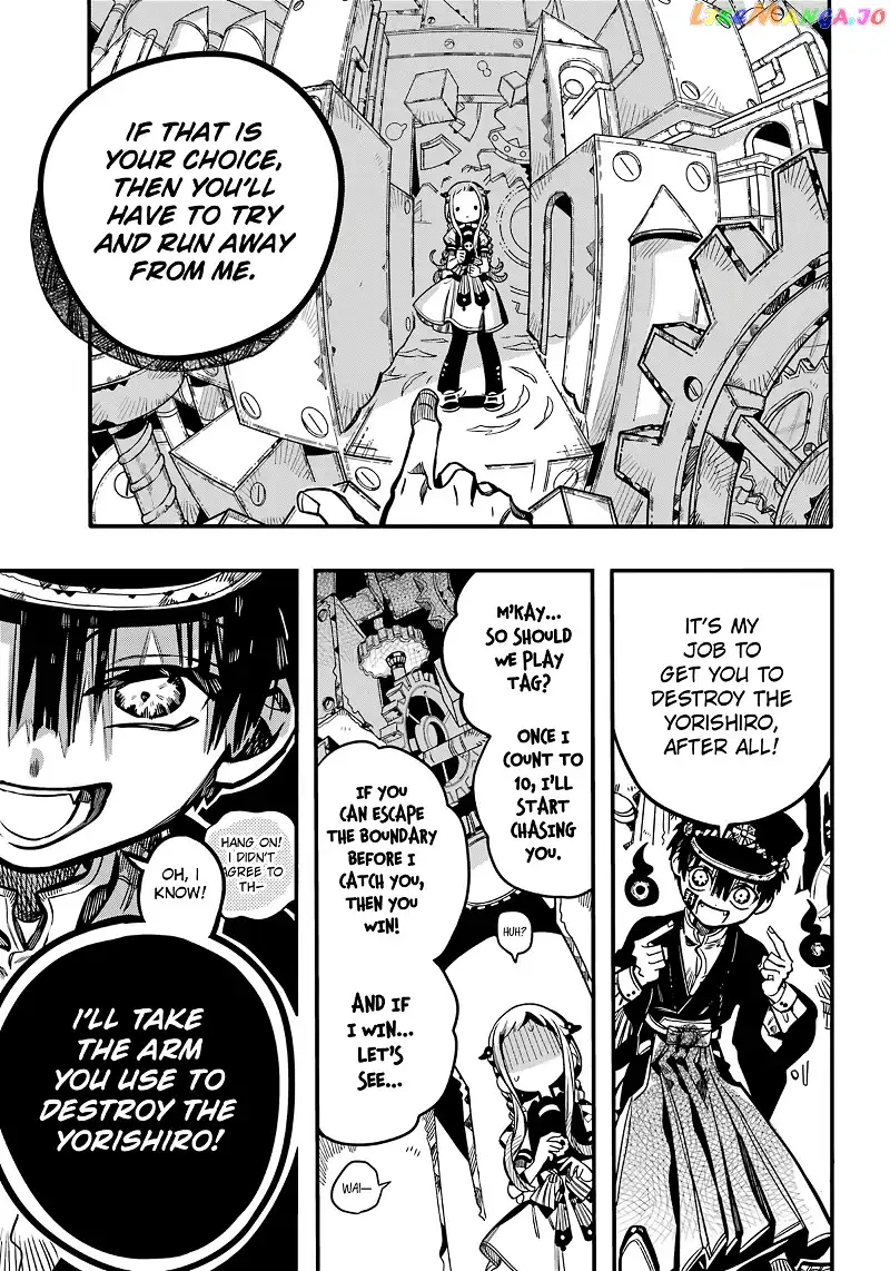Jibaku Shounen Hanako-kun Chapter 106 page 17